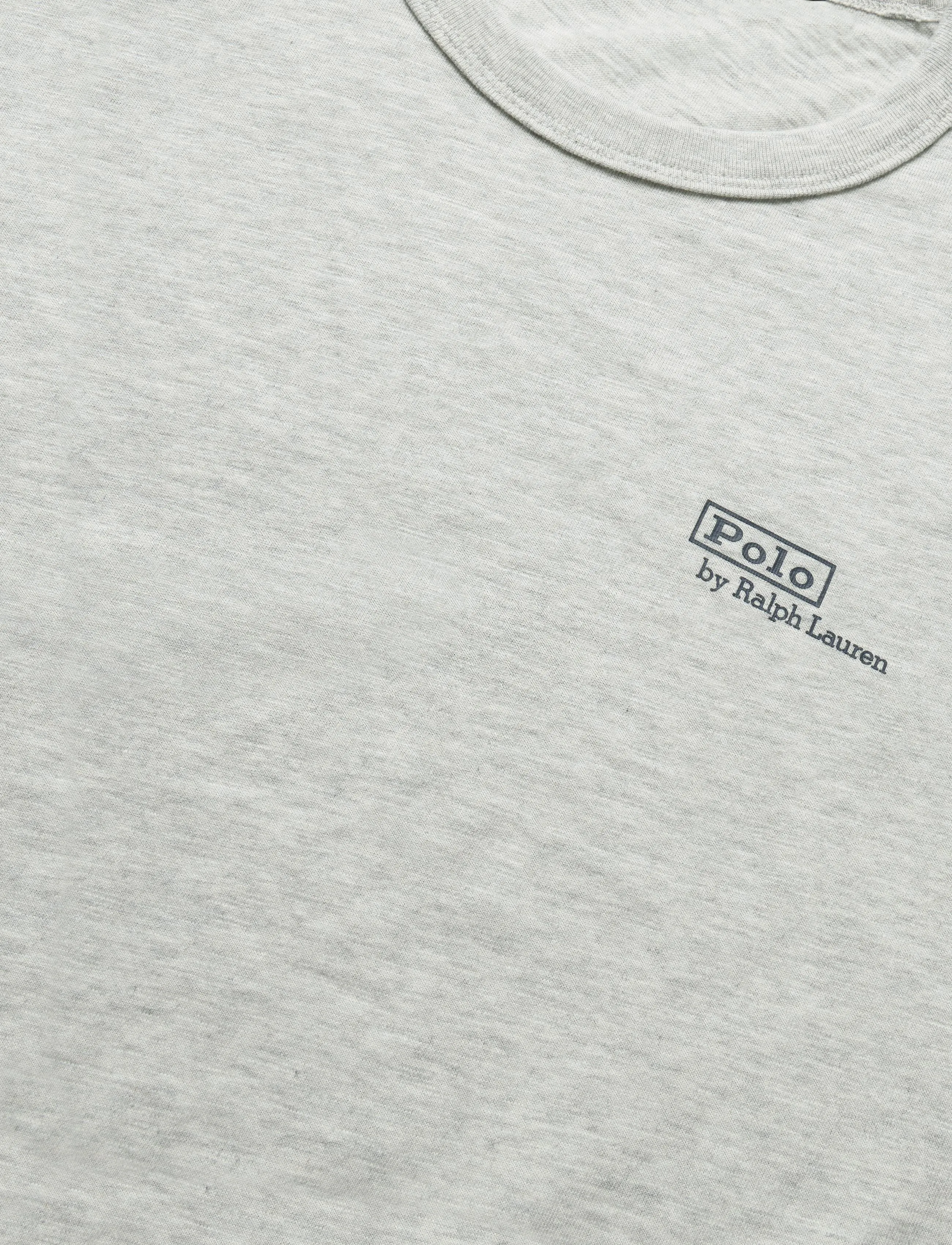 Polo Ralph Lauren - 20/1 UNEVEN JERSEY-KNT-T-SHIRT - kortärmade t-shirts - lt sport heather - 2