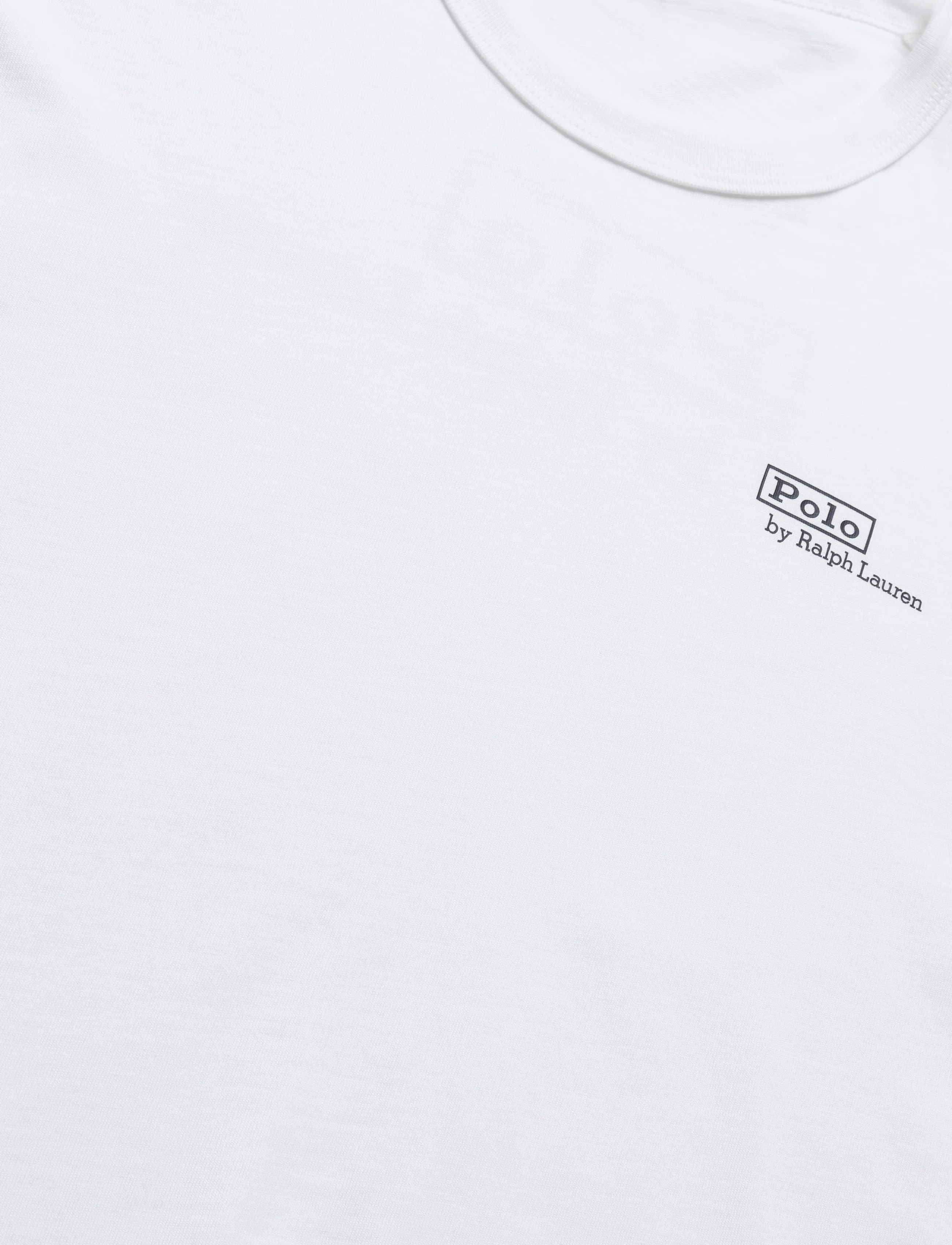Polo Ralph Lauren - 20/1 UNEVEN JERSEY-KNT-T-SHIRT - short-sleeved t-shirts - white - 2