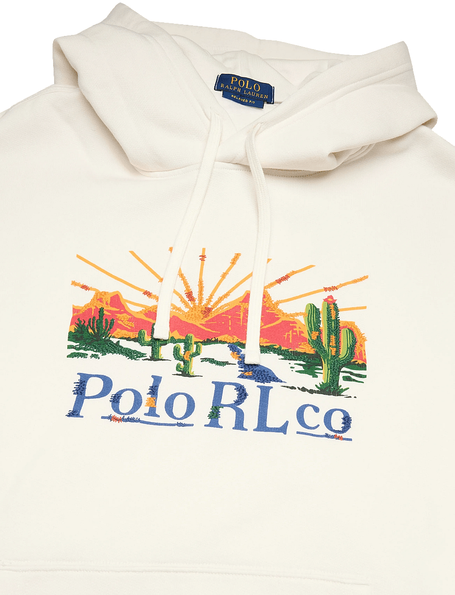 Polo Ralph Lauren - Relaxed Fit Fleece Graphic Hoodie - hoodies - nevis - 2