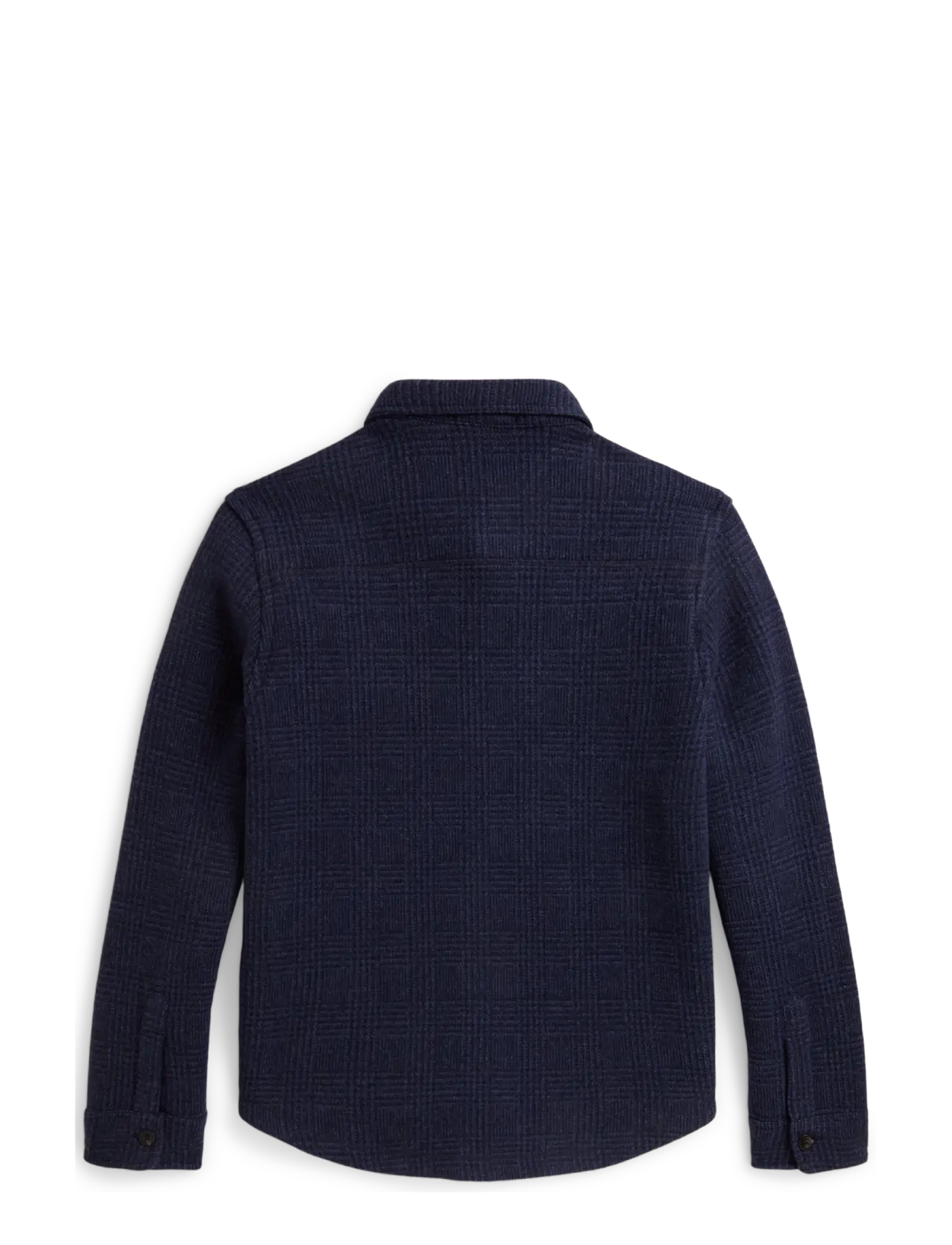 Polo Ralph Lauren - Plaid Wool-Blend Overshirt - leichte jacken - navy - 1