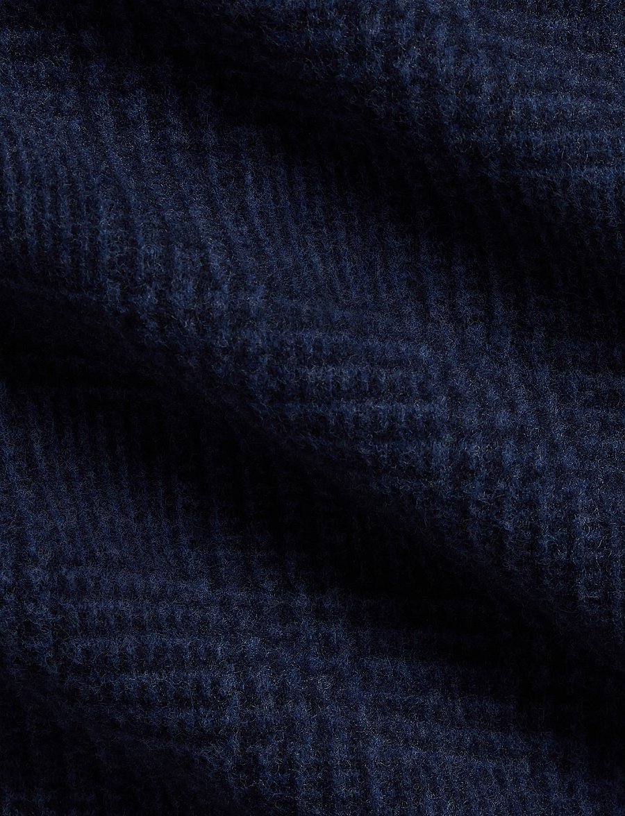 Polo Ralph Lauren - Plaid Wool-Blend Overshirt - leichte jacken - navy - 2