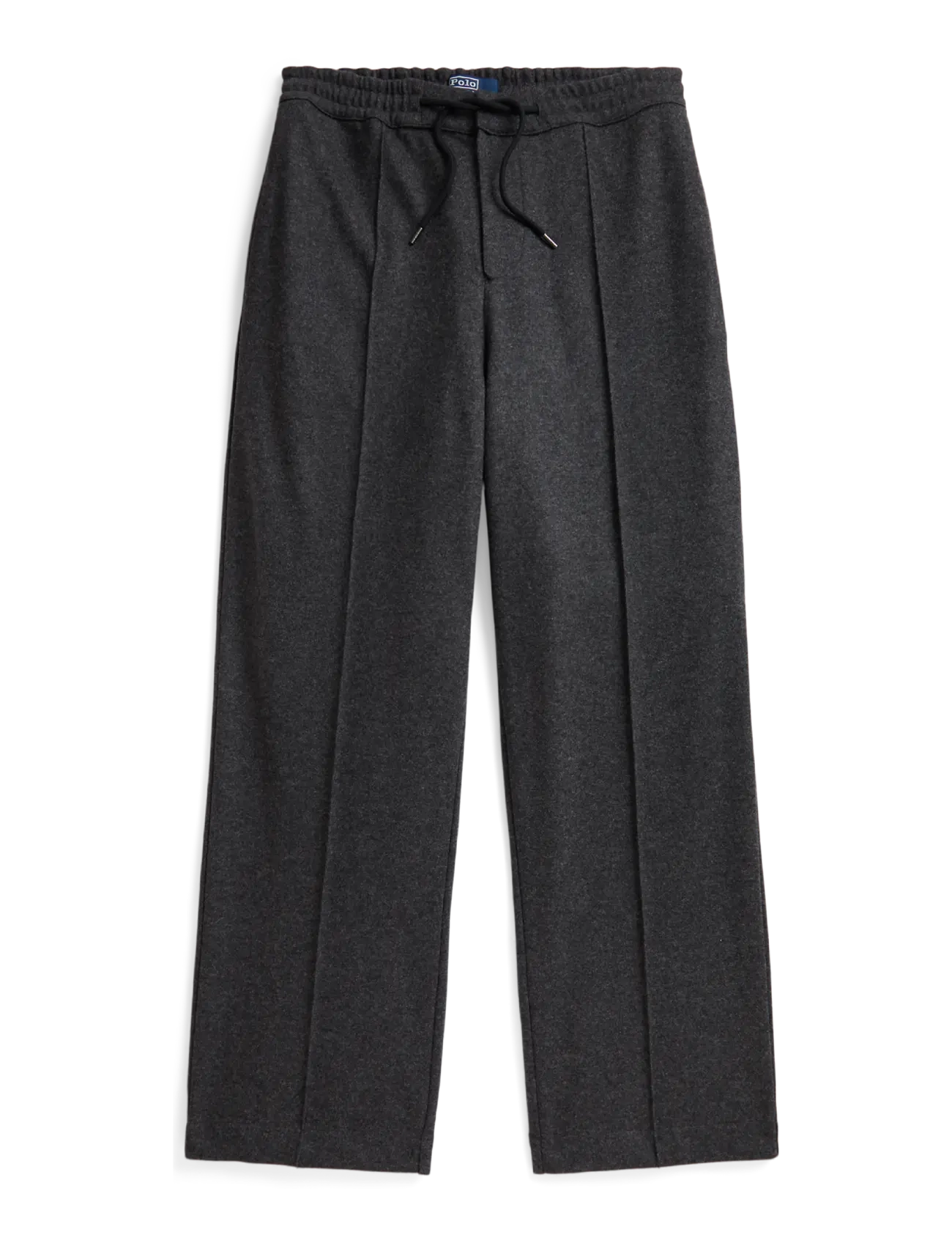 Polo Ralph Lauren Knit Wool-Blend Flannel Drawstring Pant, Mænd, Flanell Snørebukser, Grå, Str: XL