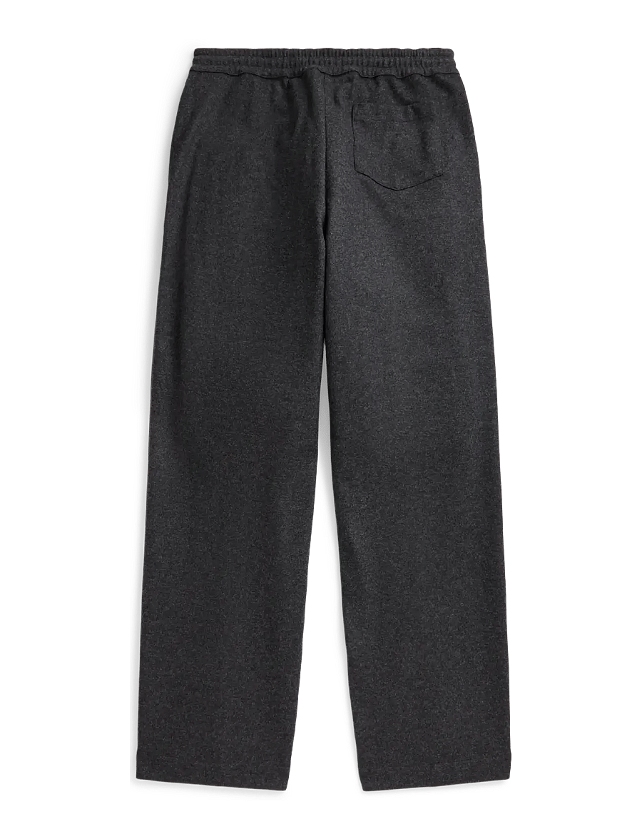 Polo Ralph Lauren - Knit Wool-Blend Flannel Drawstring Pant - casual - charcoal heather - 1