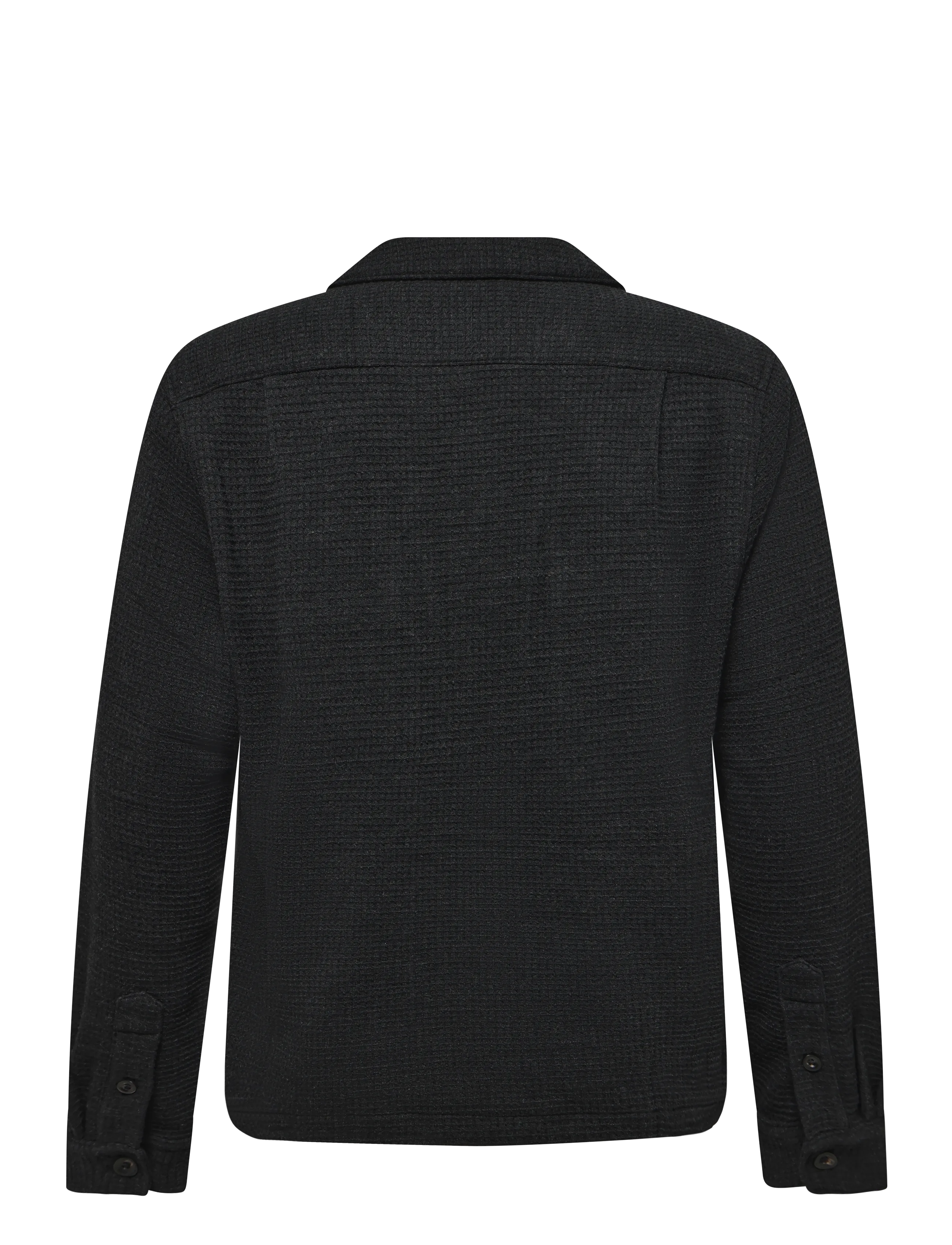 Polo Ralph Lauren - Waffle-Knit Camp Shirt - blk heather - 1