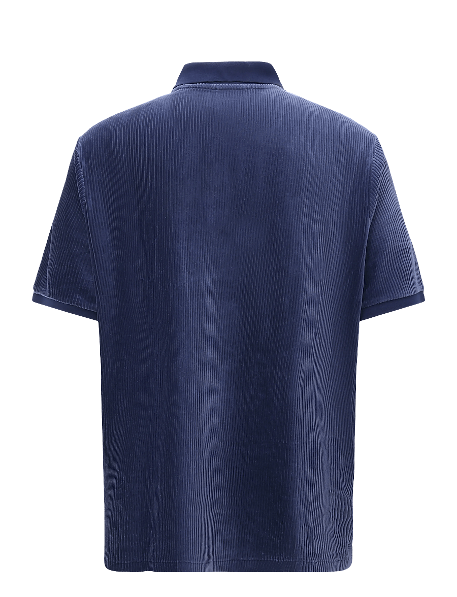 Polo Ralph Lauren - Classic Fit Knit Corduroy Polo Shirt - newport navy - 2