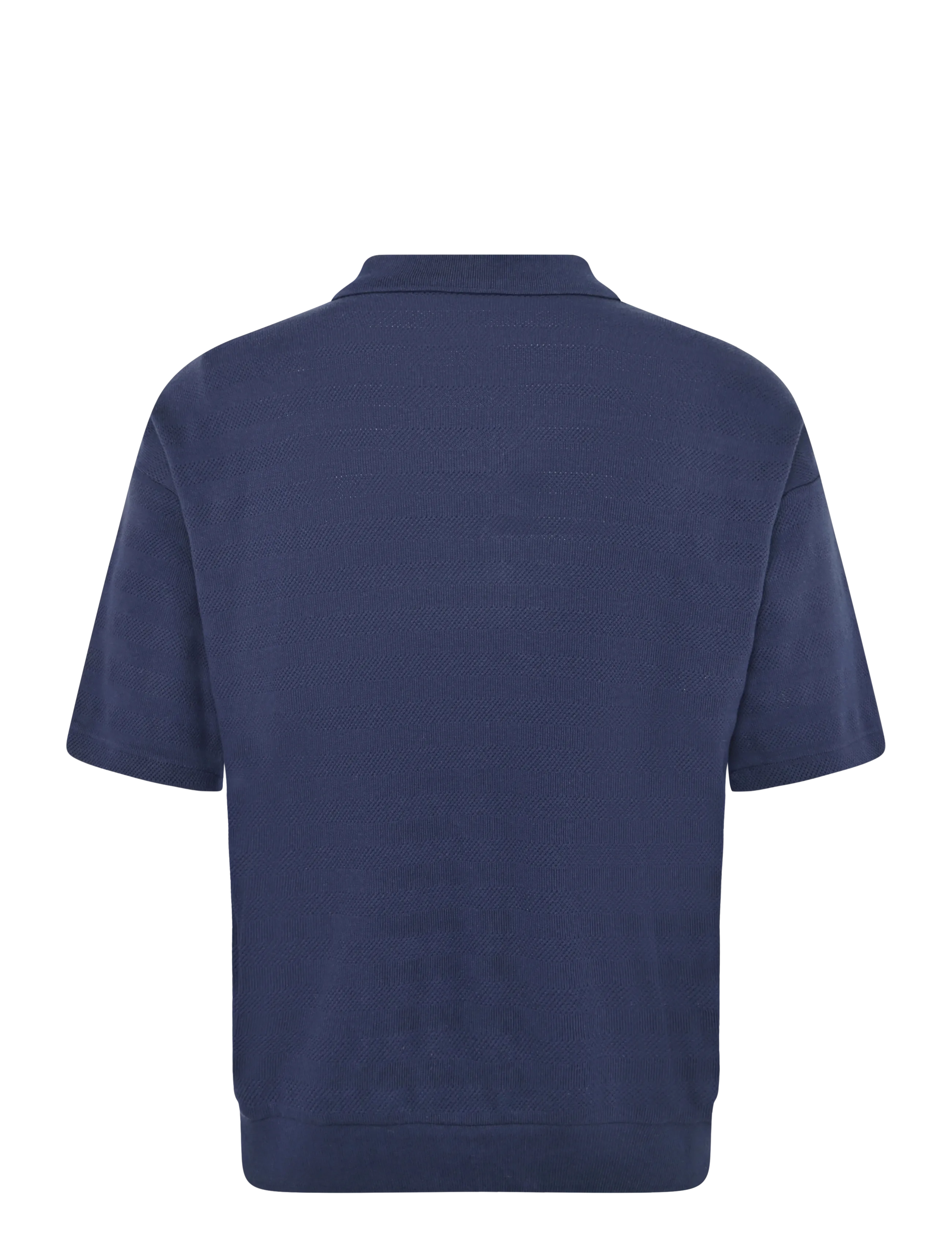 Polo Ralph Lauren - Pointelle-Ribbed Polo Shirt - polostrik - newport navy - 2