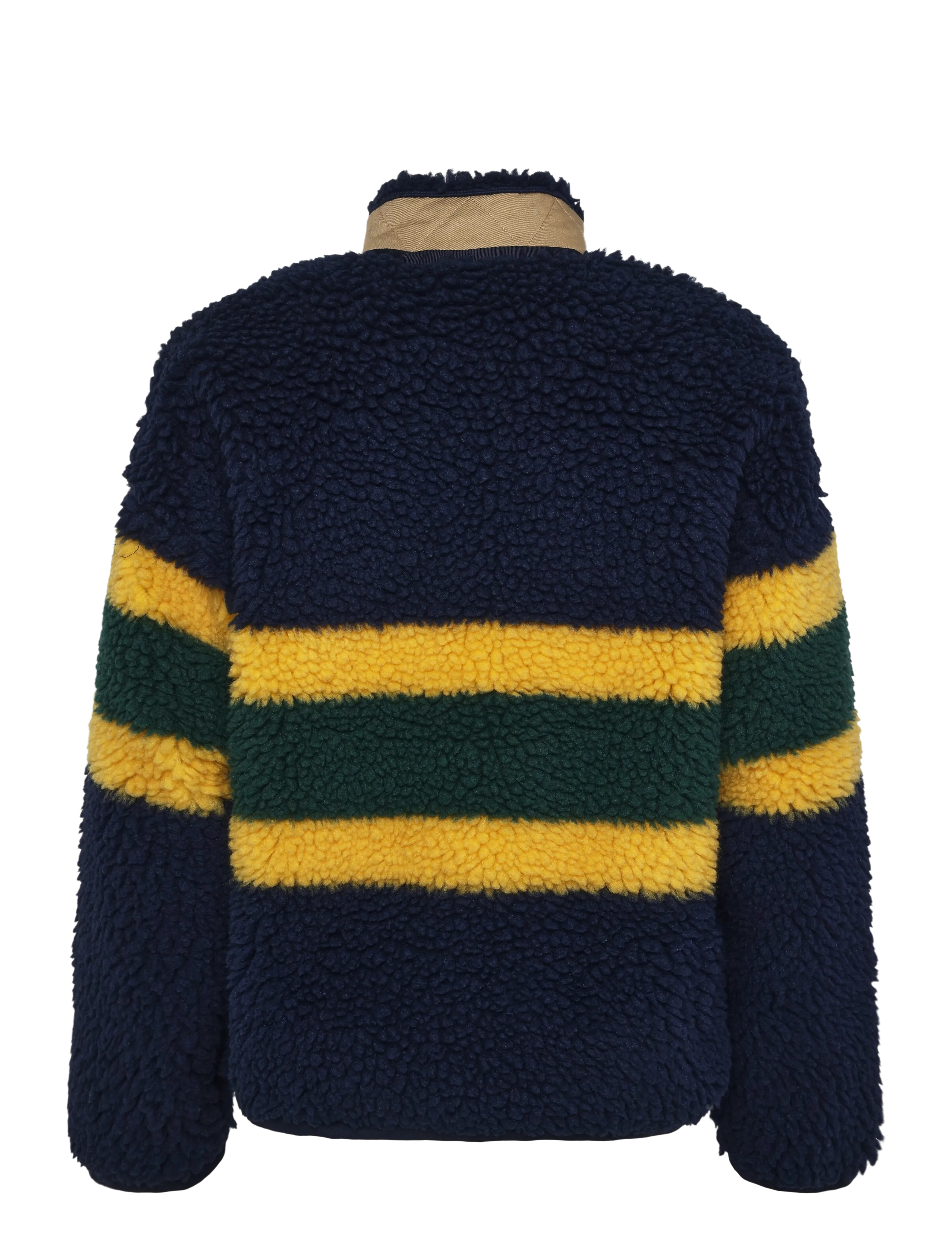 Polo Ralph Lauren - Striped Pile Fleece Pullover - fleecetrøjer - cruise navy multi - 2