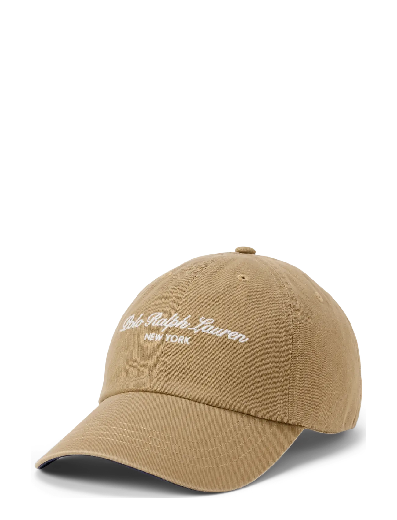 Polo Ralph Lauren Embroidered-Logo Twill Ball Cap, One Size, Headwear, Beige - Caps, Männerswear