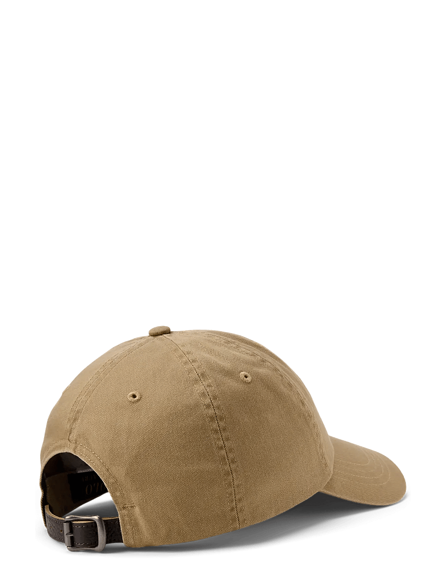 Polo Ralph Lauren - Embroidered-Logo Twill Ball Cap - kappen - desert khaki - 1