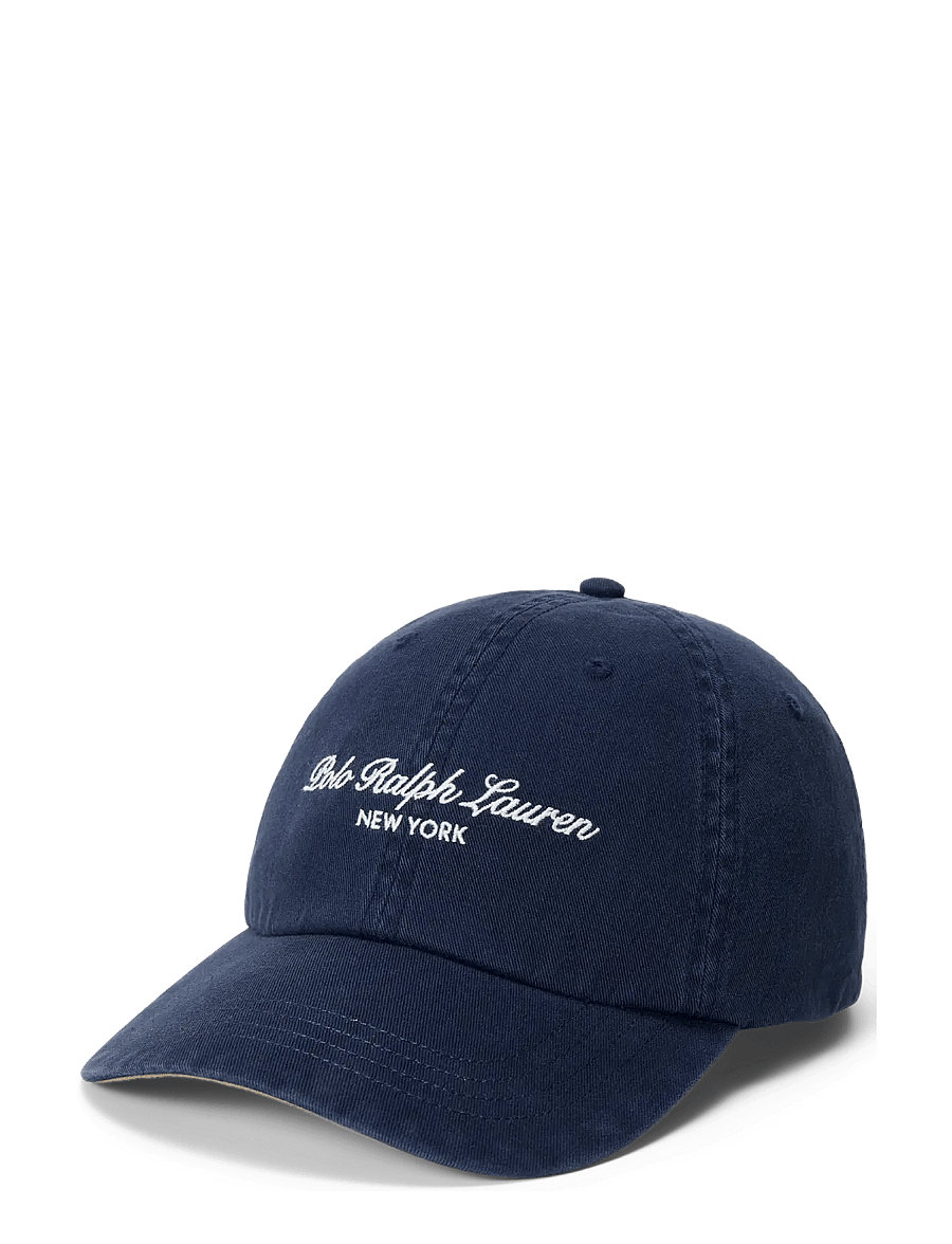 Polo Ralph Lauren - Embroidered-Logo Twill Ball Cap - kepsar - newport navy - 0