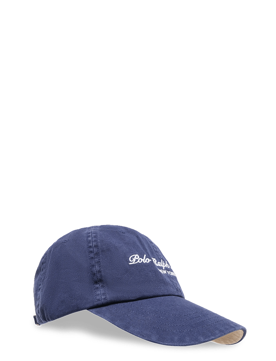 Polo Ralph Lauren - Embroidered-Logo Twill Ball Cap - kappen - newport navy - 0