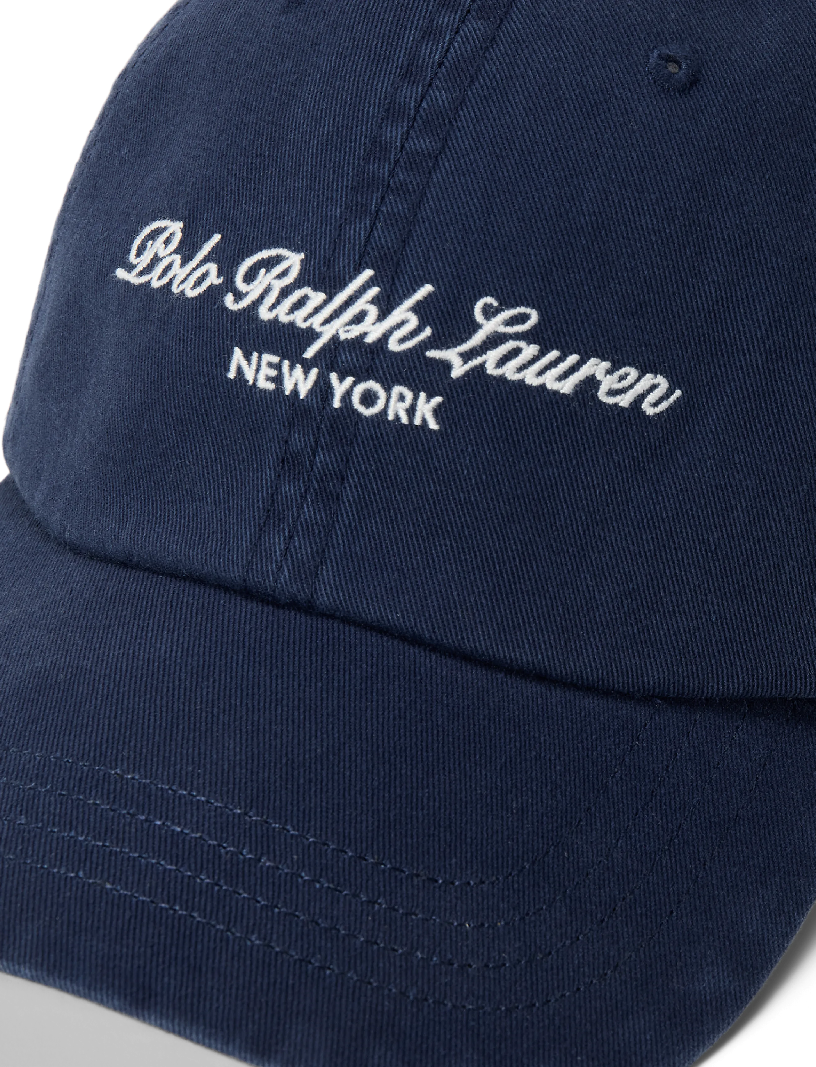 Polo Ralph Lauren - Embroidered-Logo Twill Ball Cap - kepsar - newport navy - 2