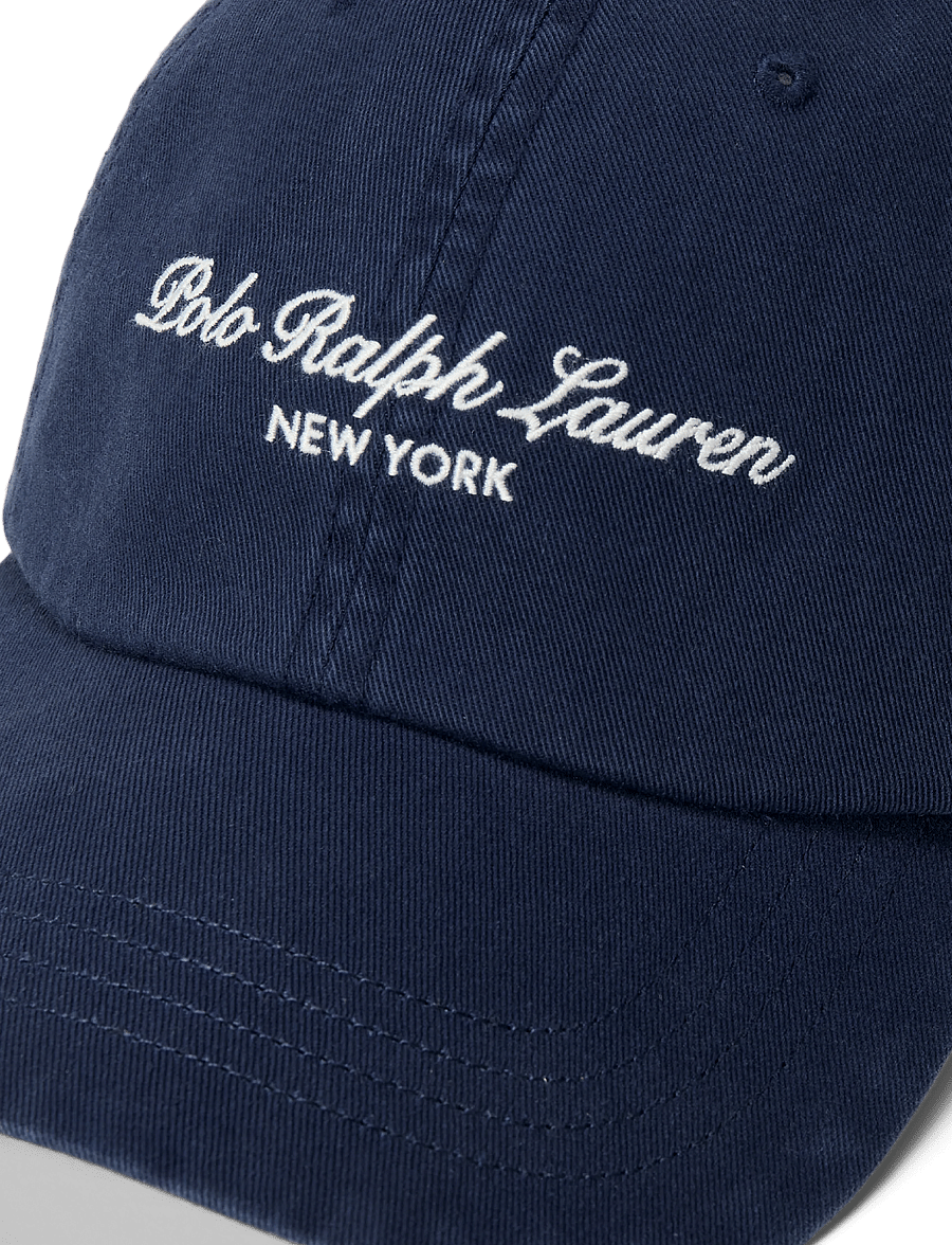 Polo Ralph Lauren - Embroidered-Logo Twill Ball Cap - kepsar - newport navy - 2