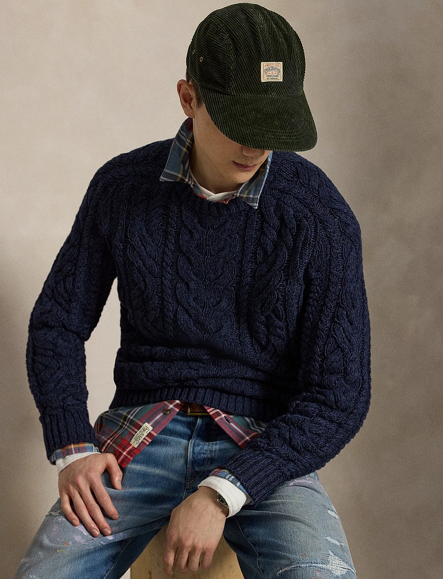 Polo Ralph Lauren - COTTON MARL-SWEATER-PULLOVER - rundhals - navy combo - 4