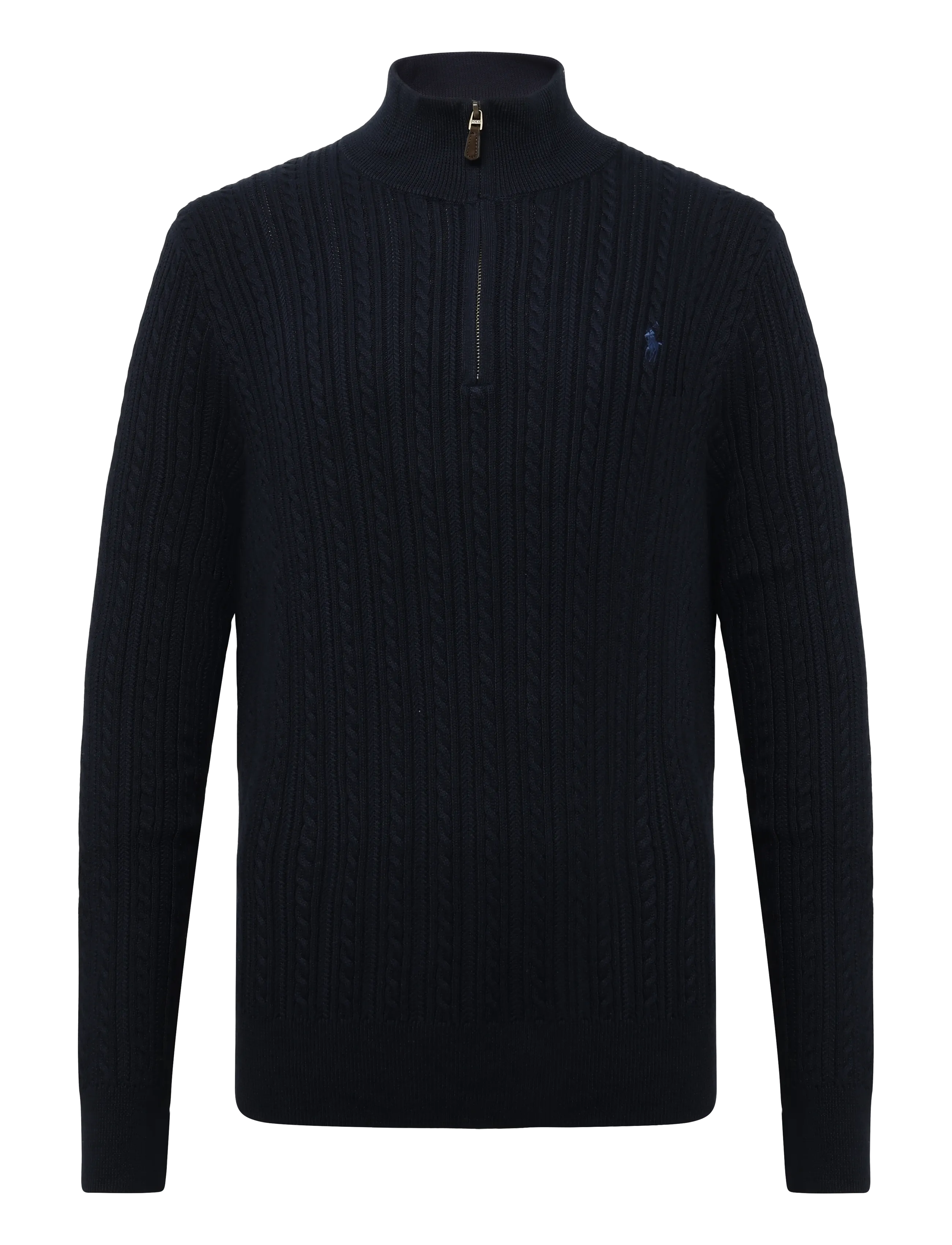 Polo Ralph Lauren 2/32 COTTON-SWEATER-PULLOVER - Kläder - HUNTER NAVY / navy