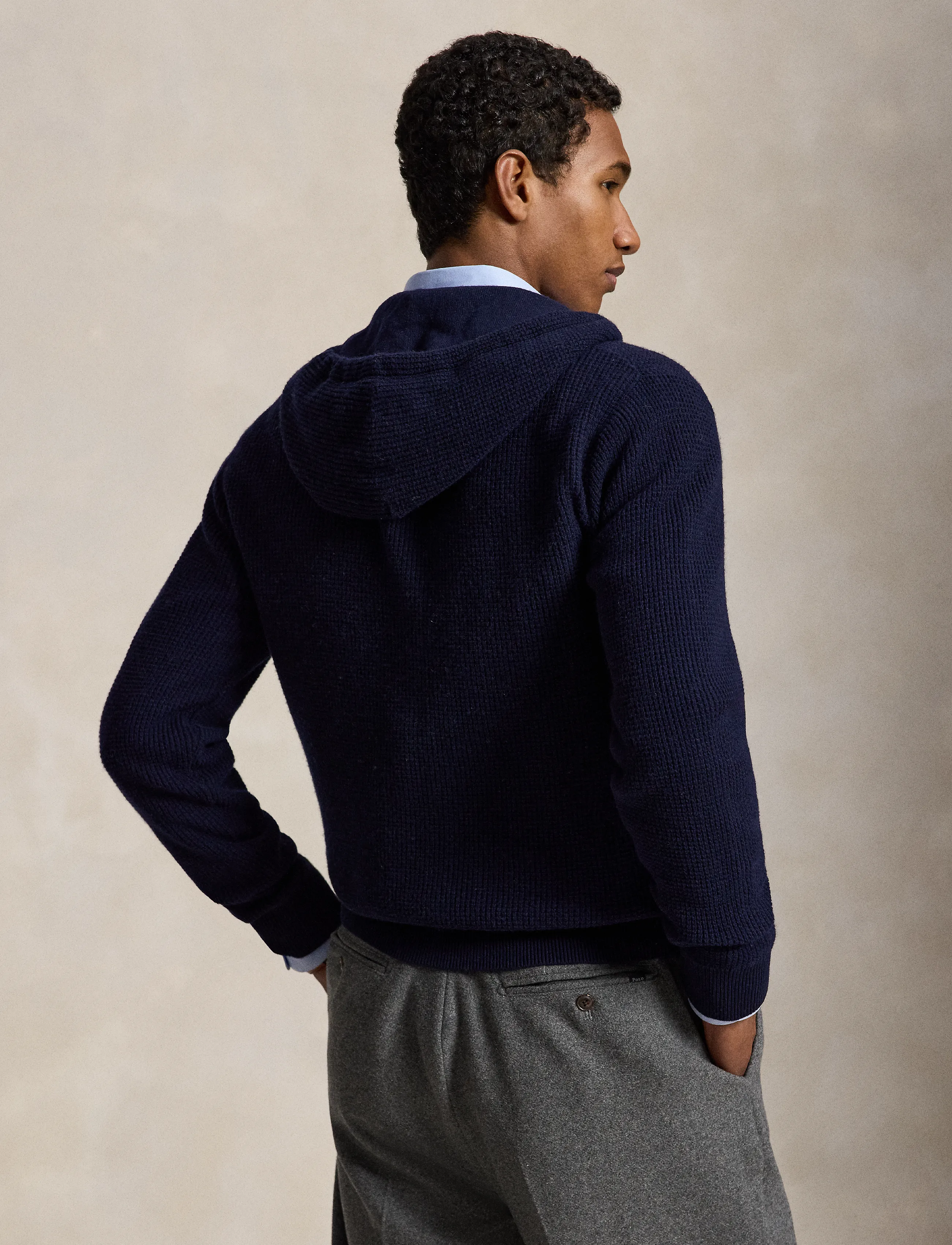 Polo Ralph Lauren huvtröja i stickat tyg herr – bild 10