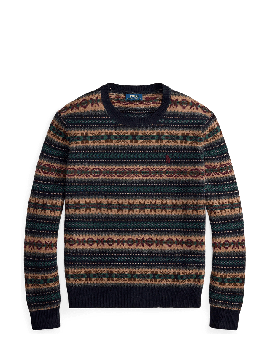 Polo Ralph Lauren - Fair Isle Wool Sweater - rundhals - navy combo - 1
