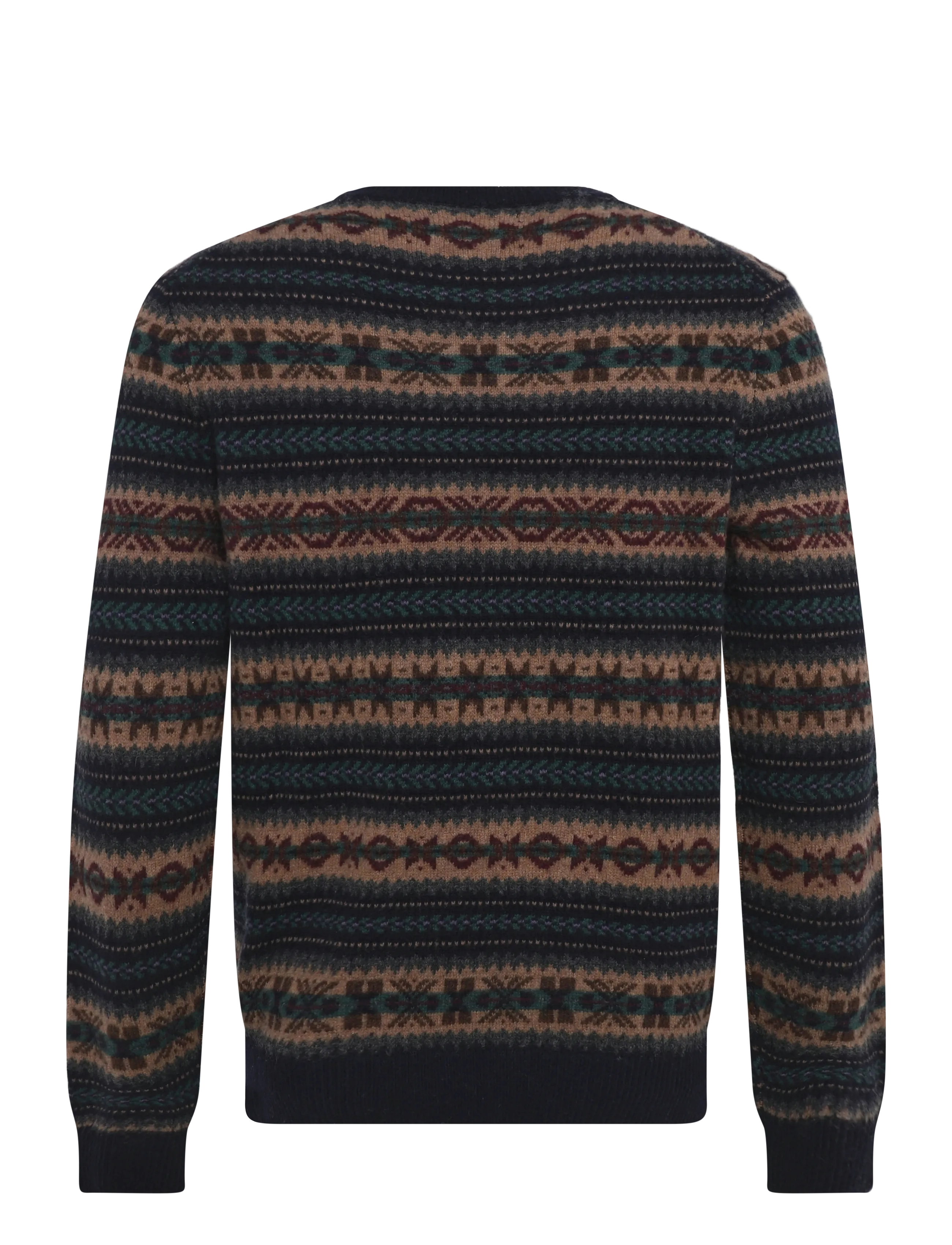 Polo Ralph Lauren - Fair Isle Wool Sweater - Ümmarguse kaelusega kudumid - navy combo - 2