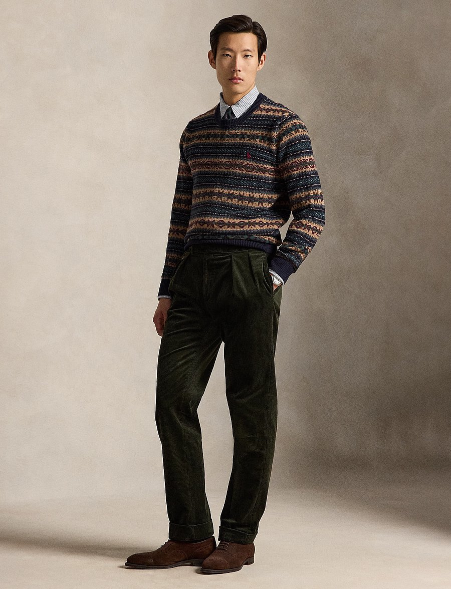 Polo Ralph Lauren - Fair Isle Wool Sweater - rundhals - navy combo - 0