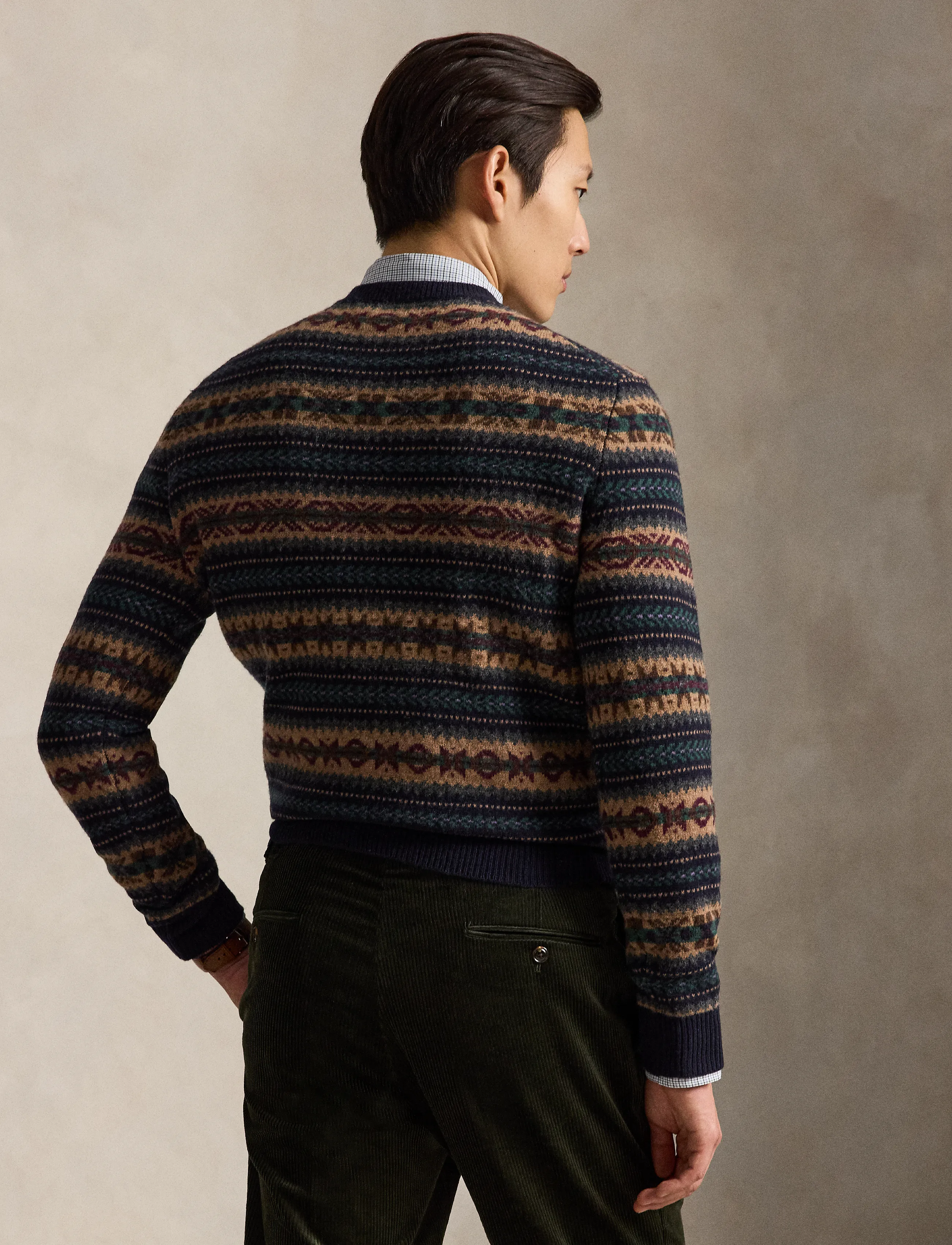 Polo Ralph Lauren - Fair Isle Wool Sweater - rundhals - navy combo - 2