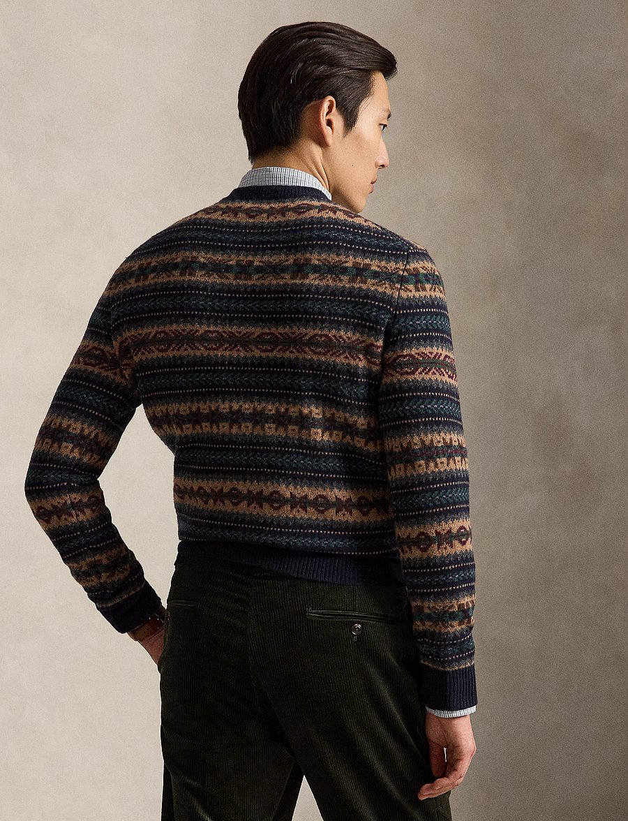 Polo Ralph Lauren - Fair Isle Wool Sweater - rundhals - navy combo - 2