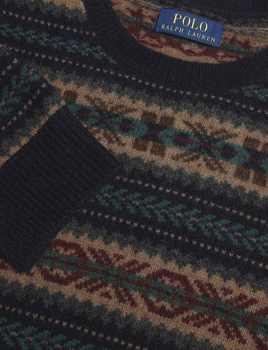 Polo Ralph Lauren - Fair Isle Wool Sweater - rundhals - navy combo - 5