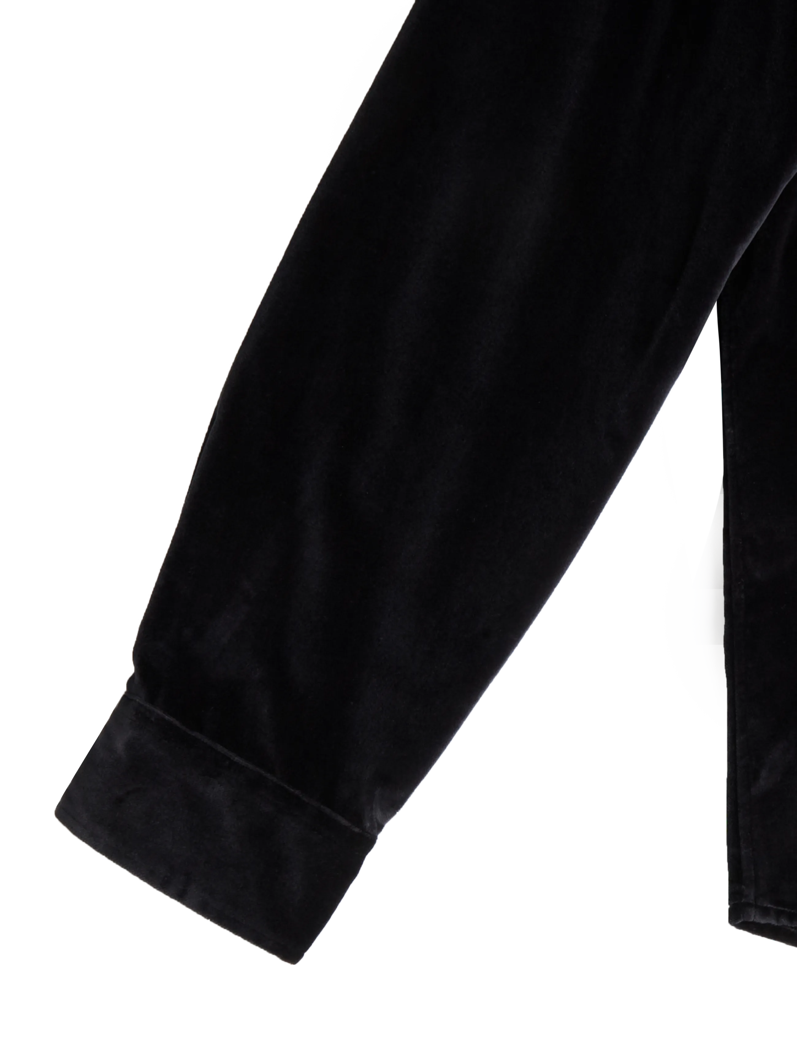 Polo Ralph Lauren - Classic Fit Embroidered Velvet Shirt - basic shirts - 4487 polo black - 3