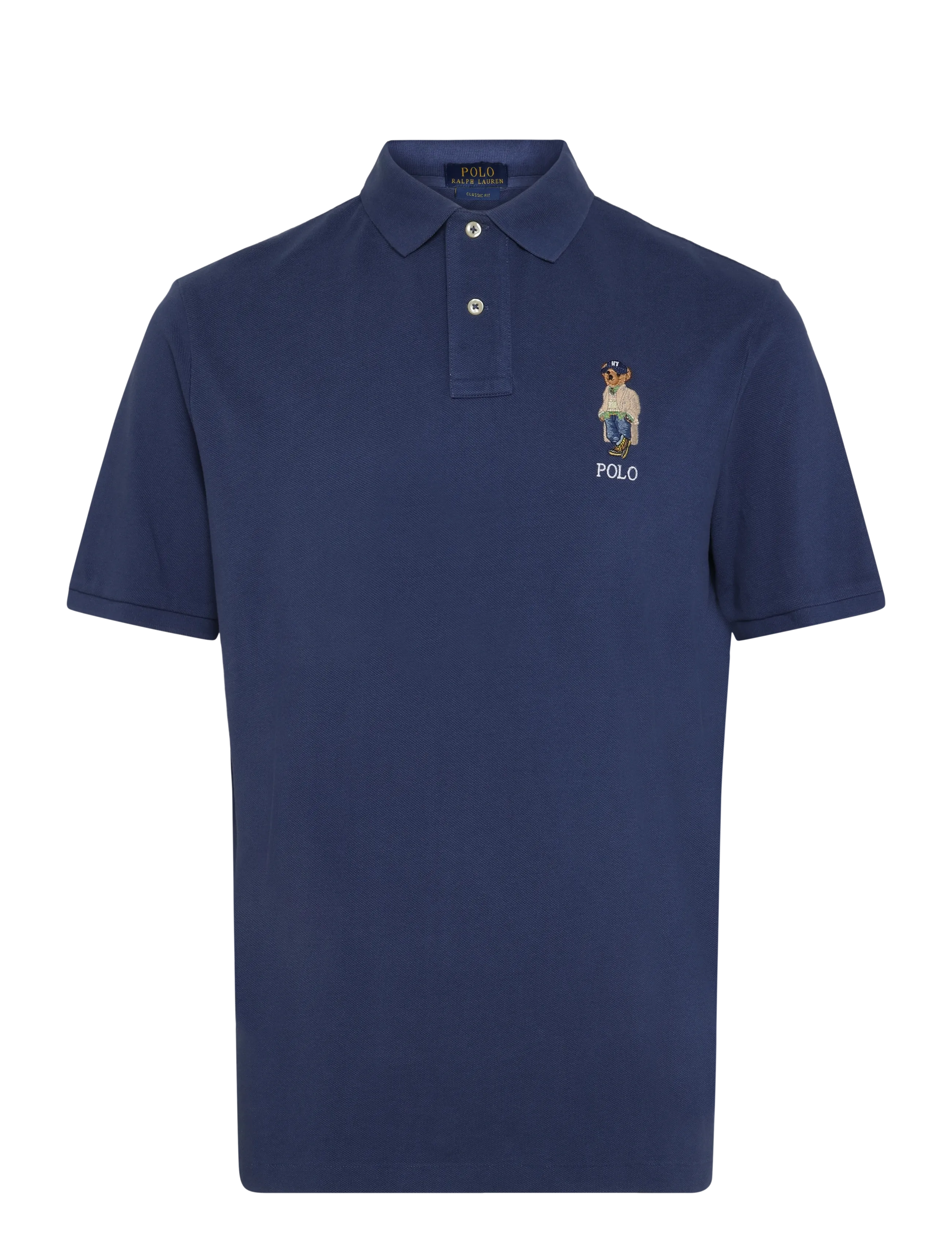 Polo Ralph Lauren Classic Fit Polo Bear Mesh Polo Shirt - Polo Ralph Lauren - LIGHT NAVY- HRTG / navy