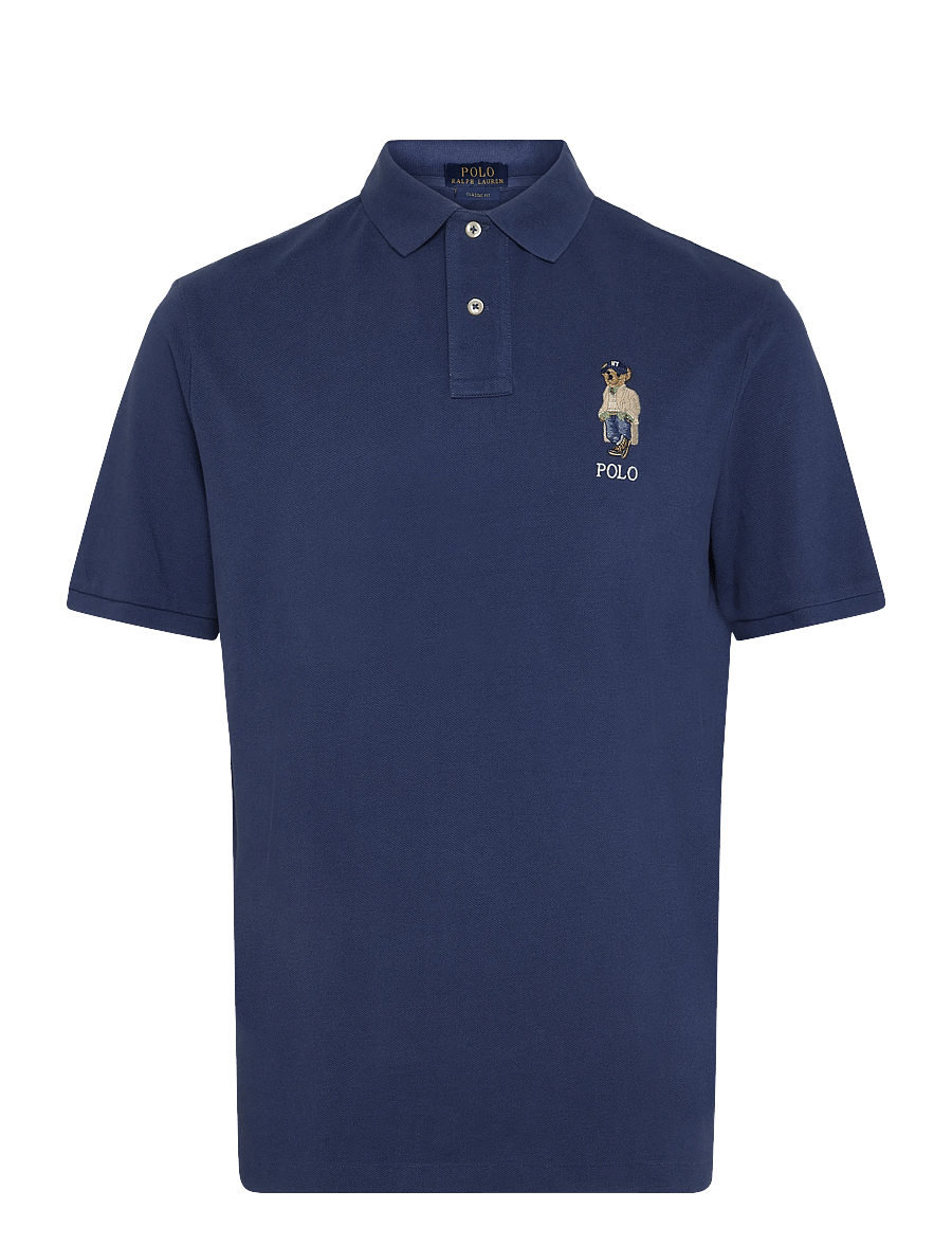 Polo Ralph Lauren - Classic Fit Polo Bear Mesh Polo Shirt - polos à manches courtes - light navy- hrtg - 2
