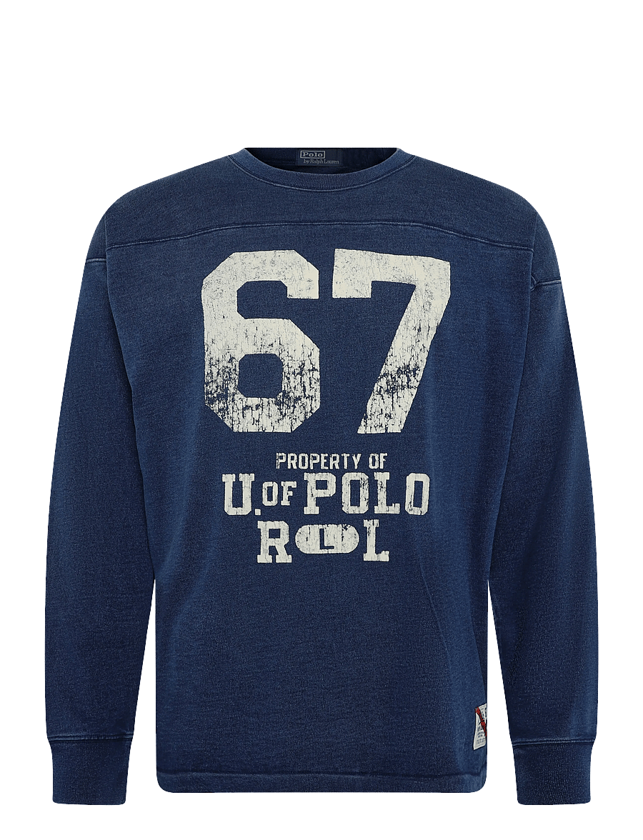 Polo Ralph Lauren - Jersey Graphic T-Shirt - sweatshirts - dark indigo - 0