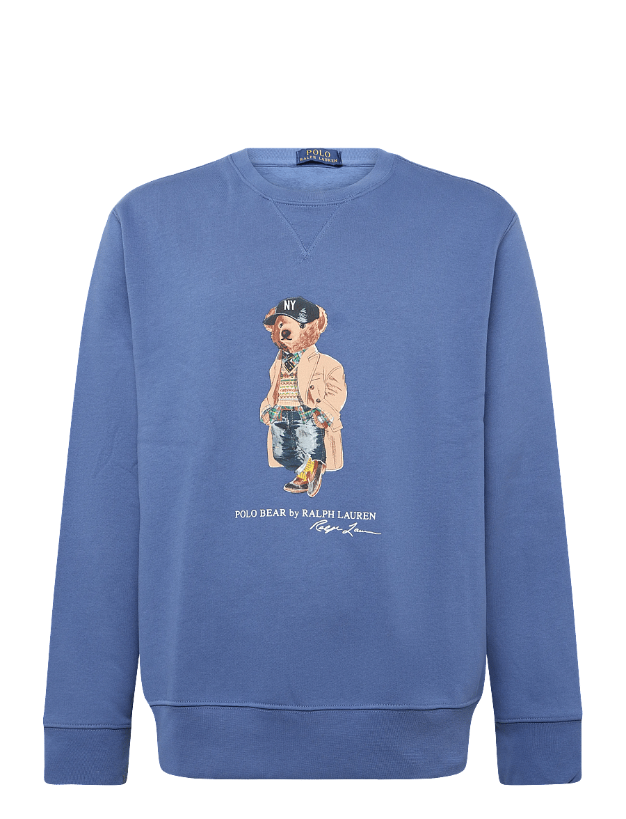 Polo Ralph Lauren - SEASONAL FLEECE-KNT-SWEATSHIRT - fleece-pullover - bastille blue- hr - 0