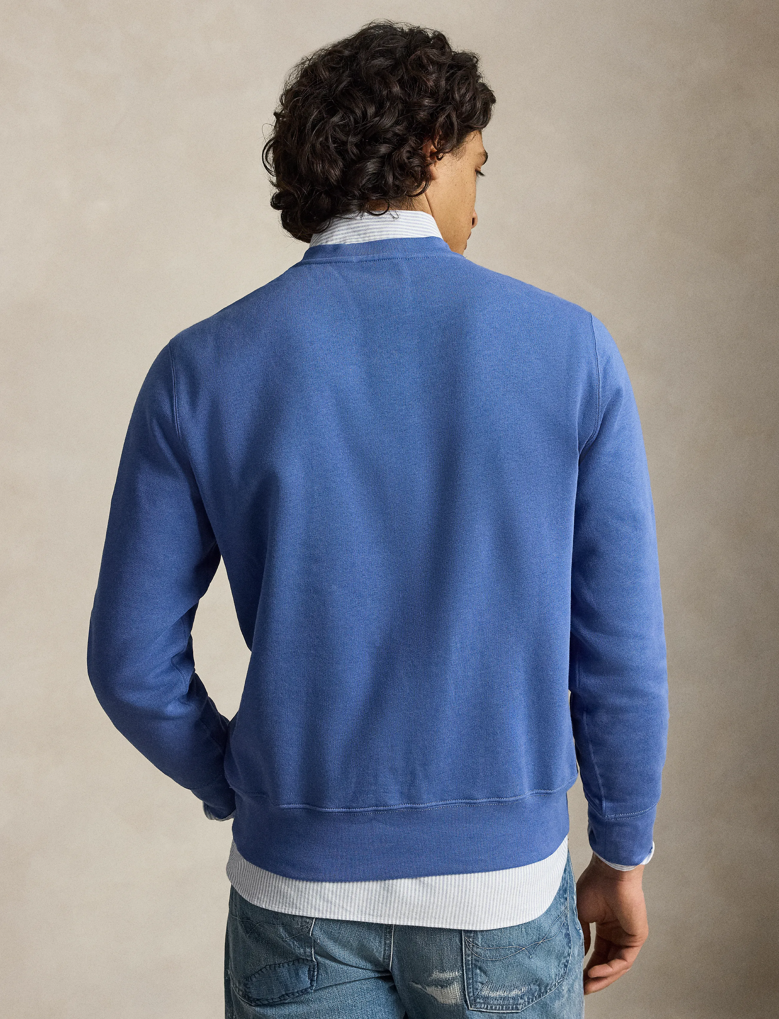 Polo Ralph Lauren Sweatshirt marinblå / safir / karamell herr – bild 3