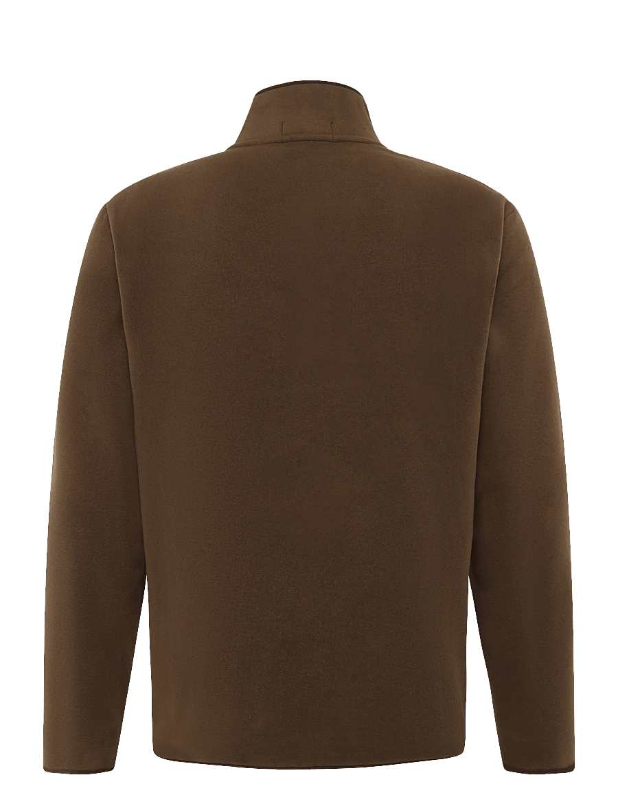 Polo Ralph Lauren - POLY FLEECE-KNT-SWEATSHIRT - teddytröjor - ntmg brwn-hrtg be - 1