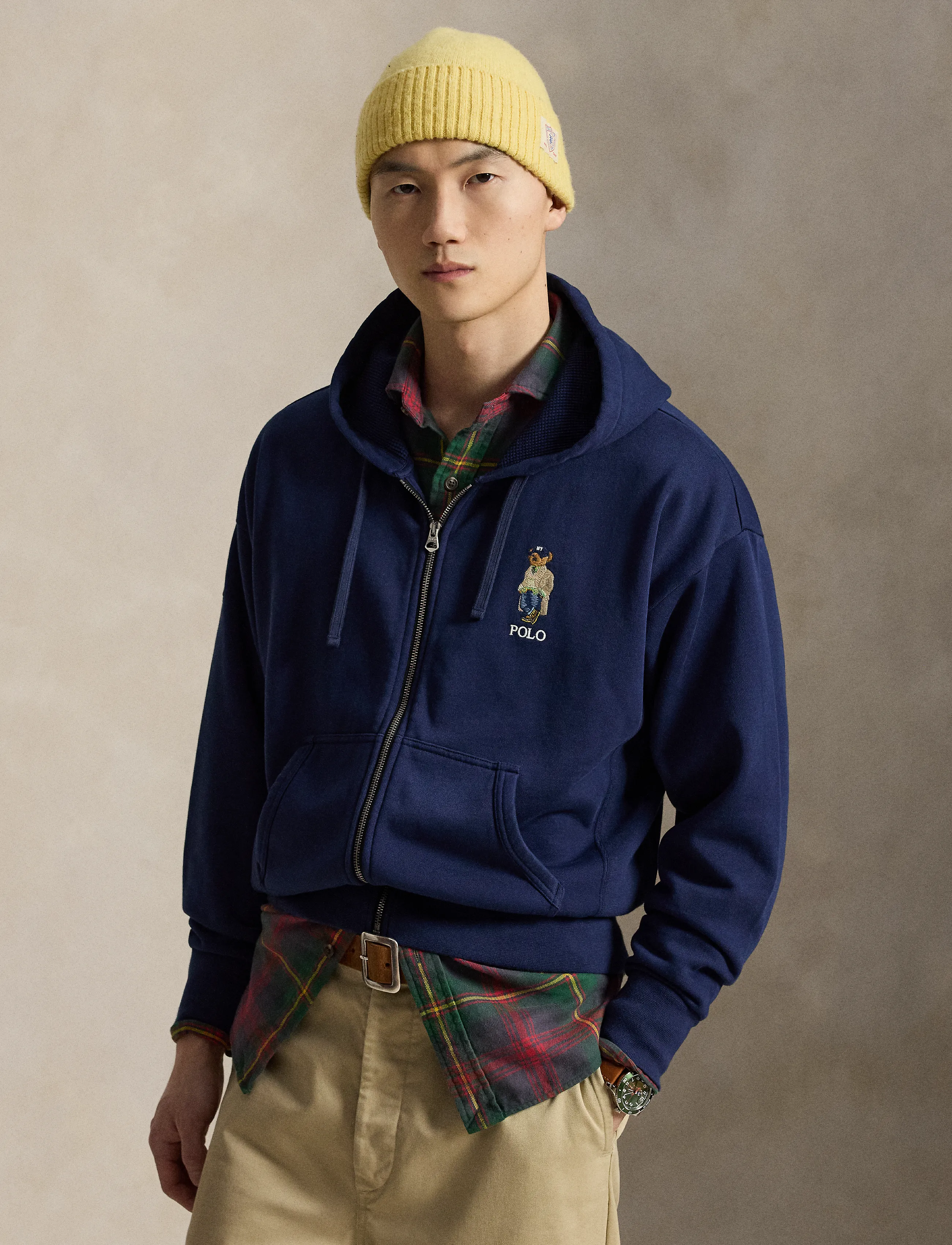 Polo Ralph Lauren Vintage Fit Polo Bear Full-Zip Hoodie herr – bild 4