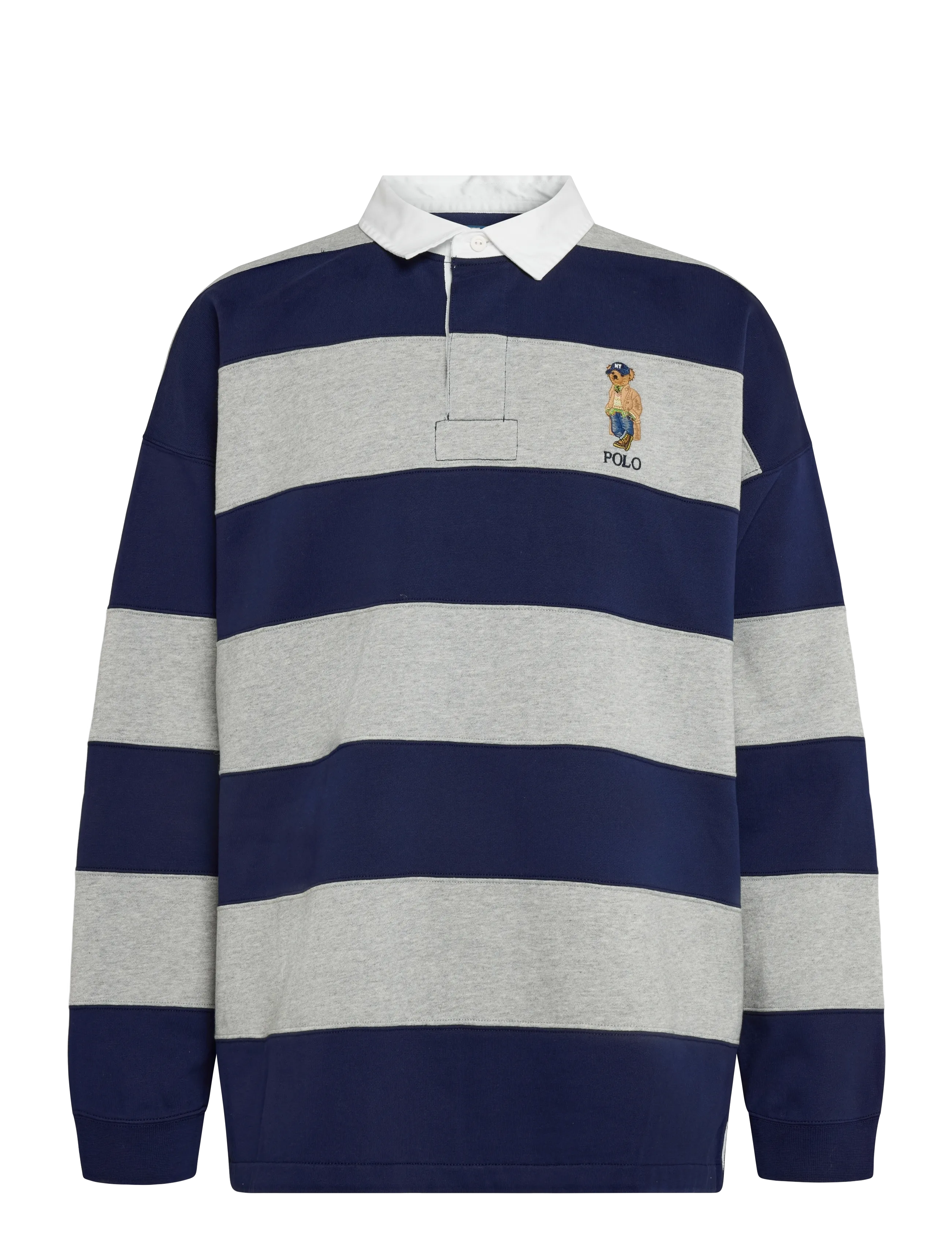 Polo Ralph Lauren PCD LW CL ATH FLC-KNT-PULLOVER - Poloer i strik med lange ærmer - NEWPORT NAVY/ANDO / navy