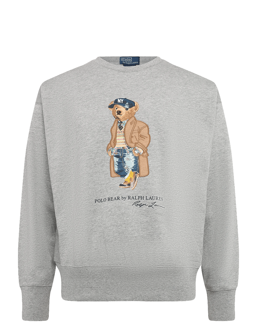 Polo Ralph Lauren - Vintage Fit Polo Bear Sweatshirt - sweatshirts - andover heather - 2