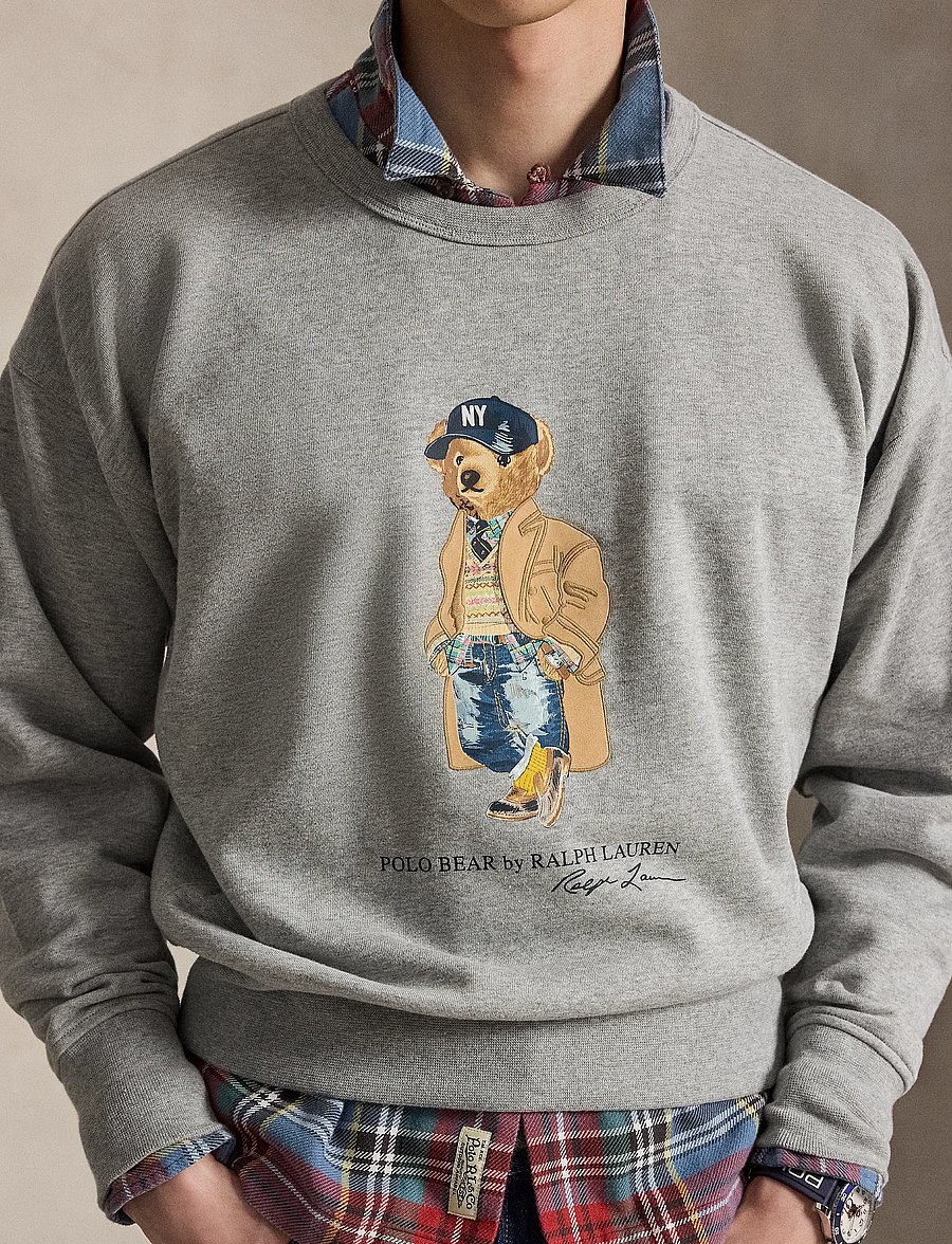 Polo Ralph Lauren - LW CLS ATHL FLCE-KNT-SWEATSHIRT - andover heather - 4