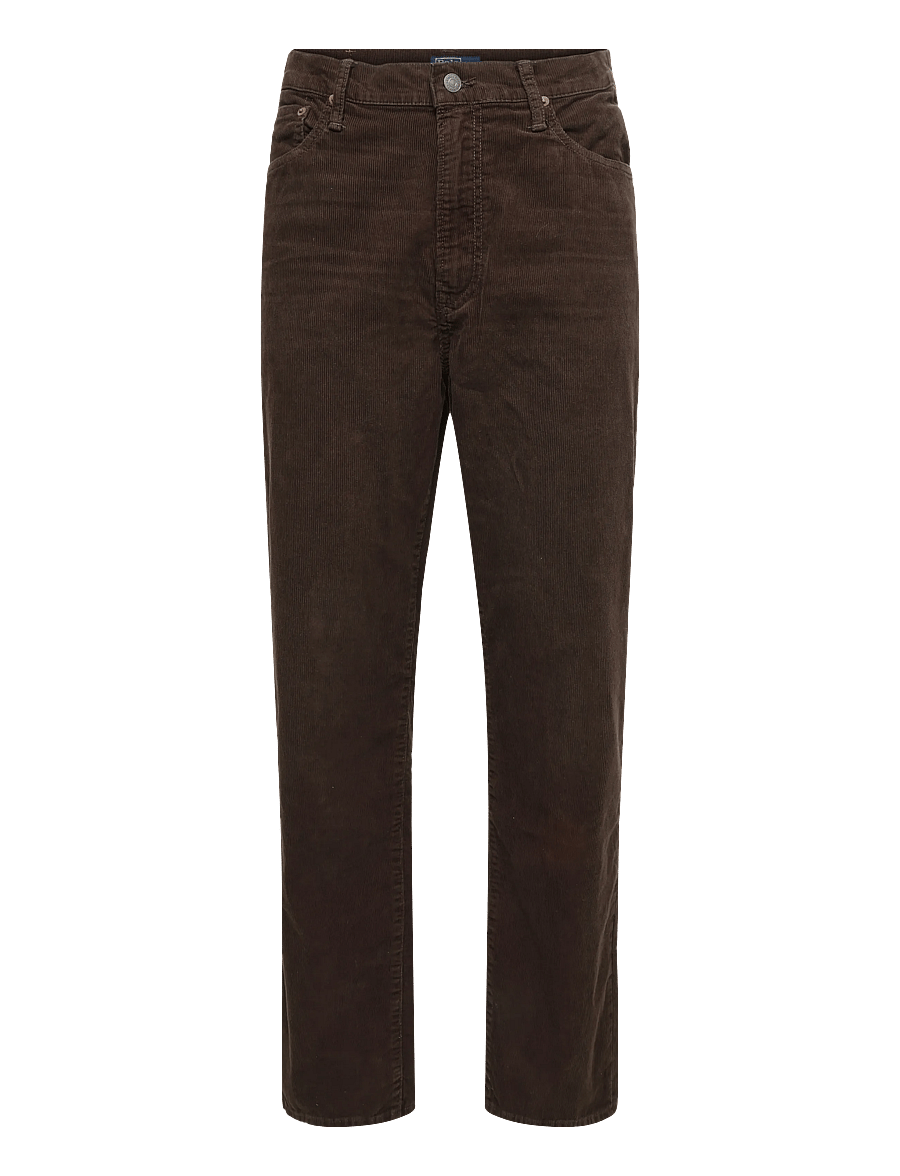 Polo Ralph Lauren - 14W CORDUROY-WVN-PANTS - freizeithosen - dark beech - 1
