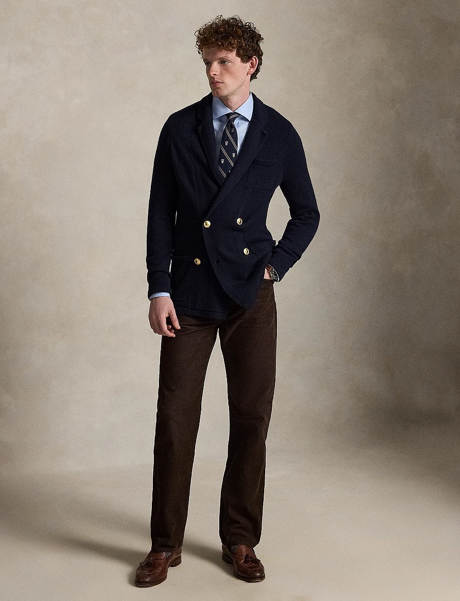 Polo Ralph Lauren - 14W CORDUROY-WVN-PANTS - freizeithosen - dark beech - 0