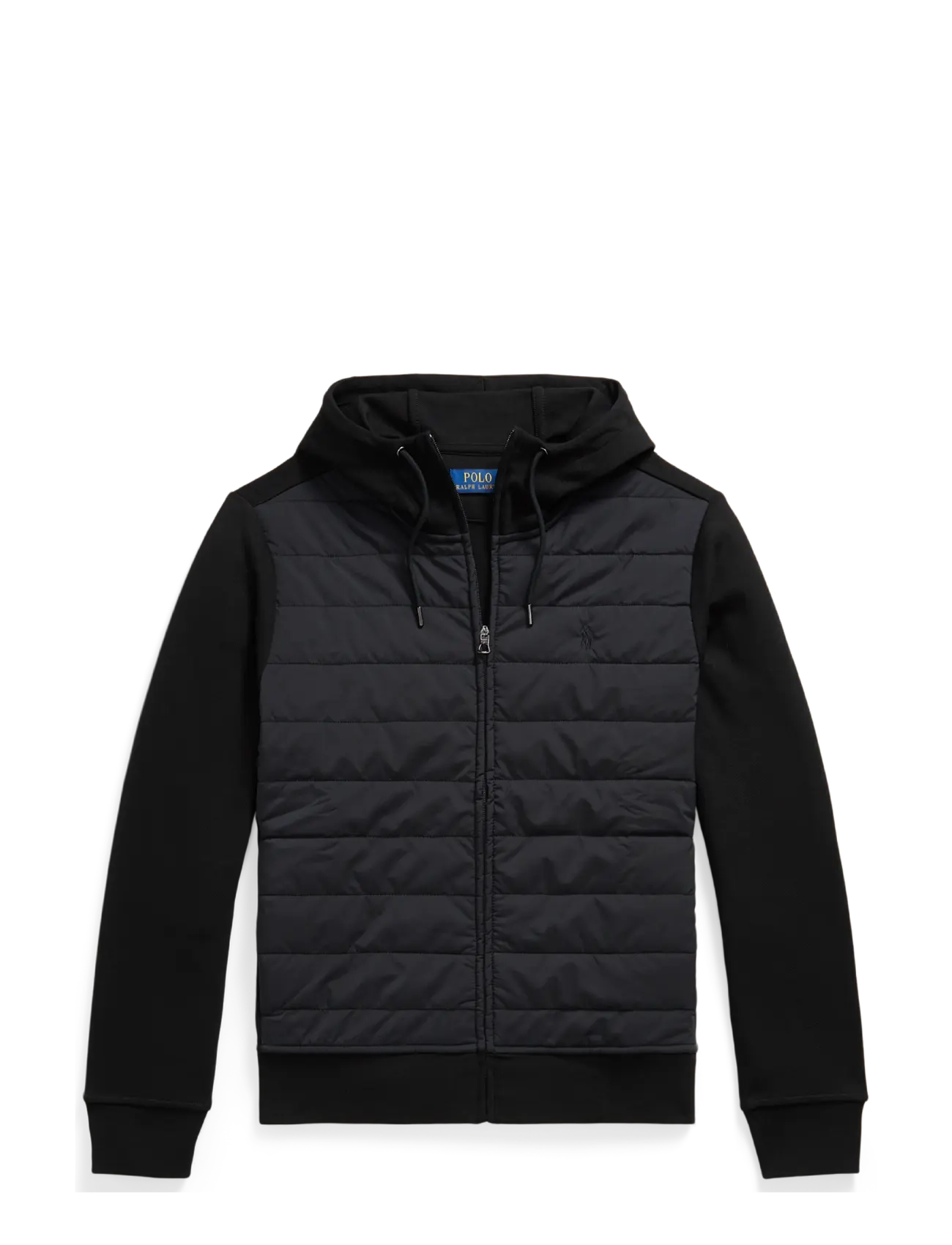 Polo Ralph Lauren - Hybrid Full-Zip Hoodie - hübriidjoped - polo black - 1