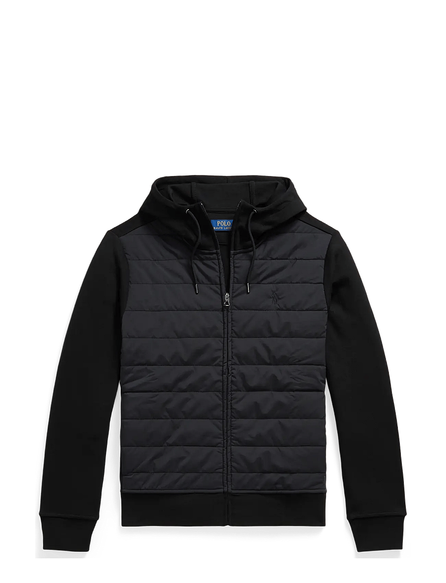 Polo Ralph Lauren - Hybrid Full-Zip Hoodie - hübriidjoped - polo black - 1