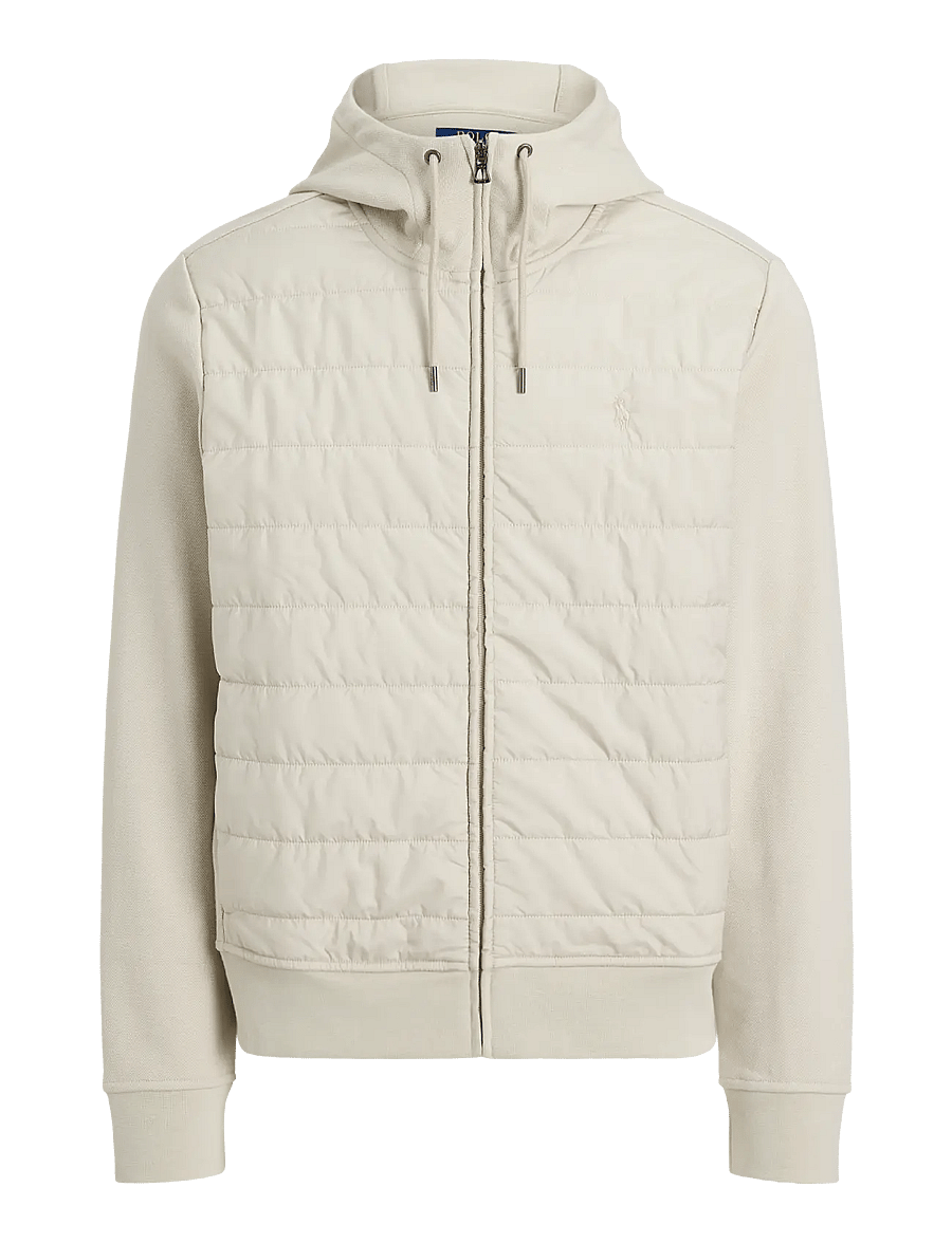 Polo Ralph Lauren - Hybrid Full-Zip Hoodie - hybrid-jacken - stoneware grey - 1