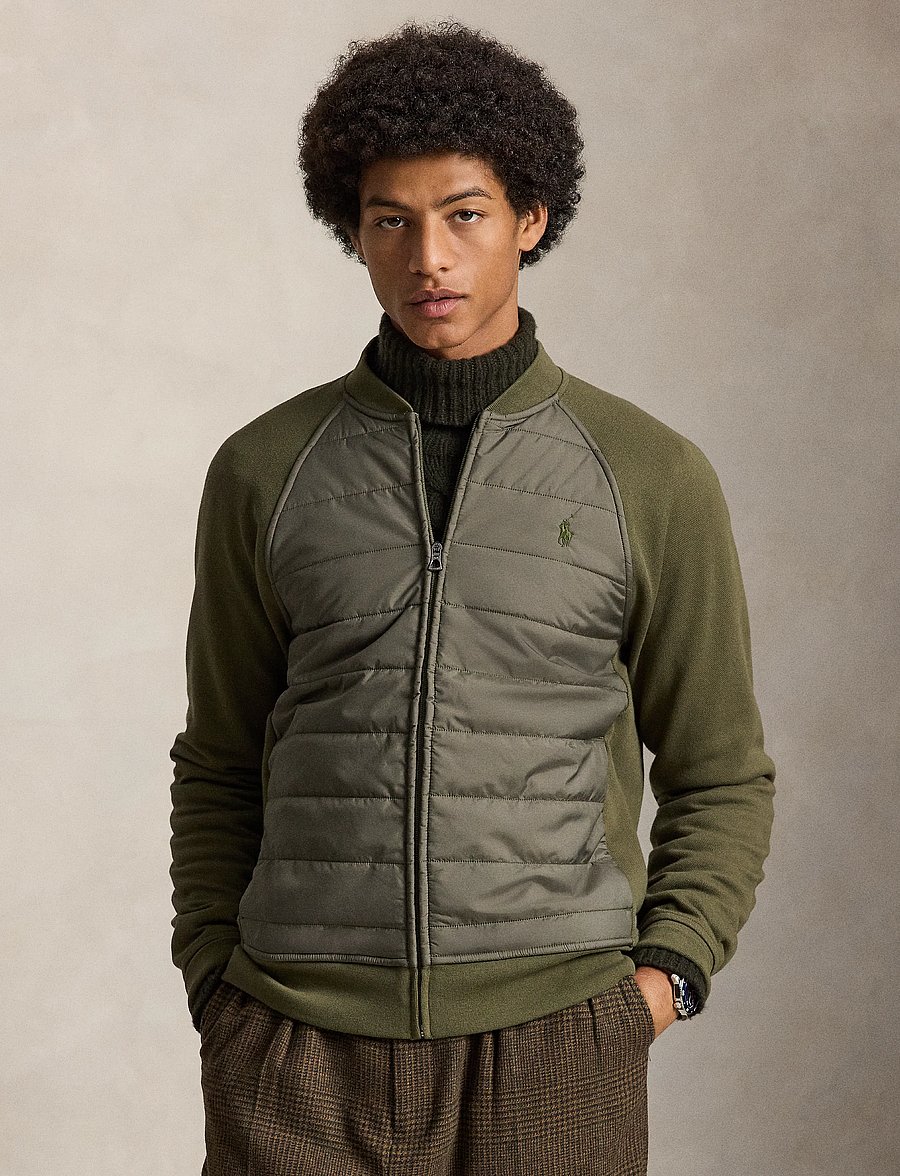Polo Ralph Lauren - Hybrid Baseball Jacket - hybridjakker - canopy olive - 1