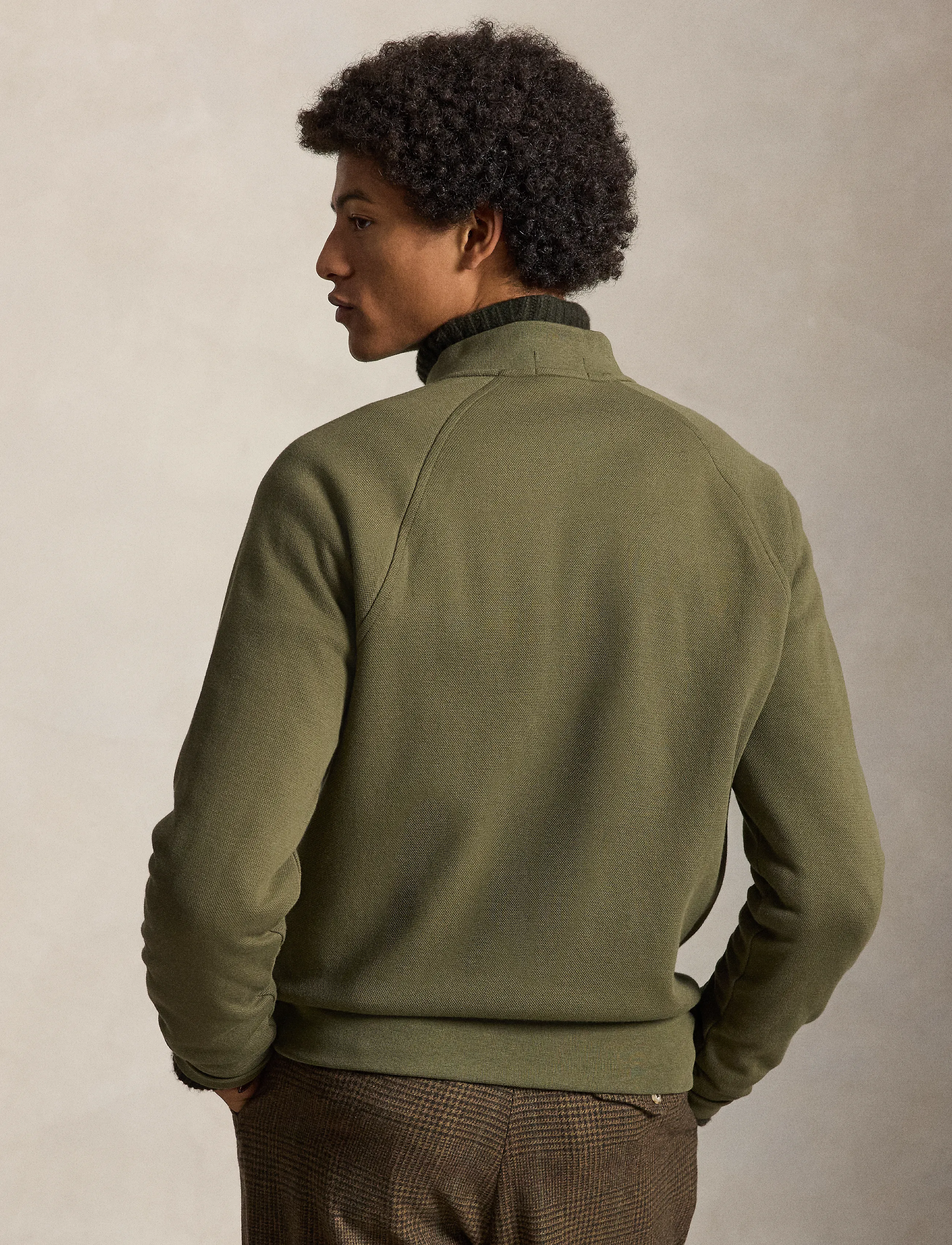 Polo Ralph Lauren - Hybrid Baseball Jacket - hybridjakker - canopy olive - 4