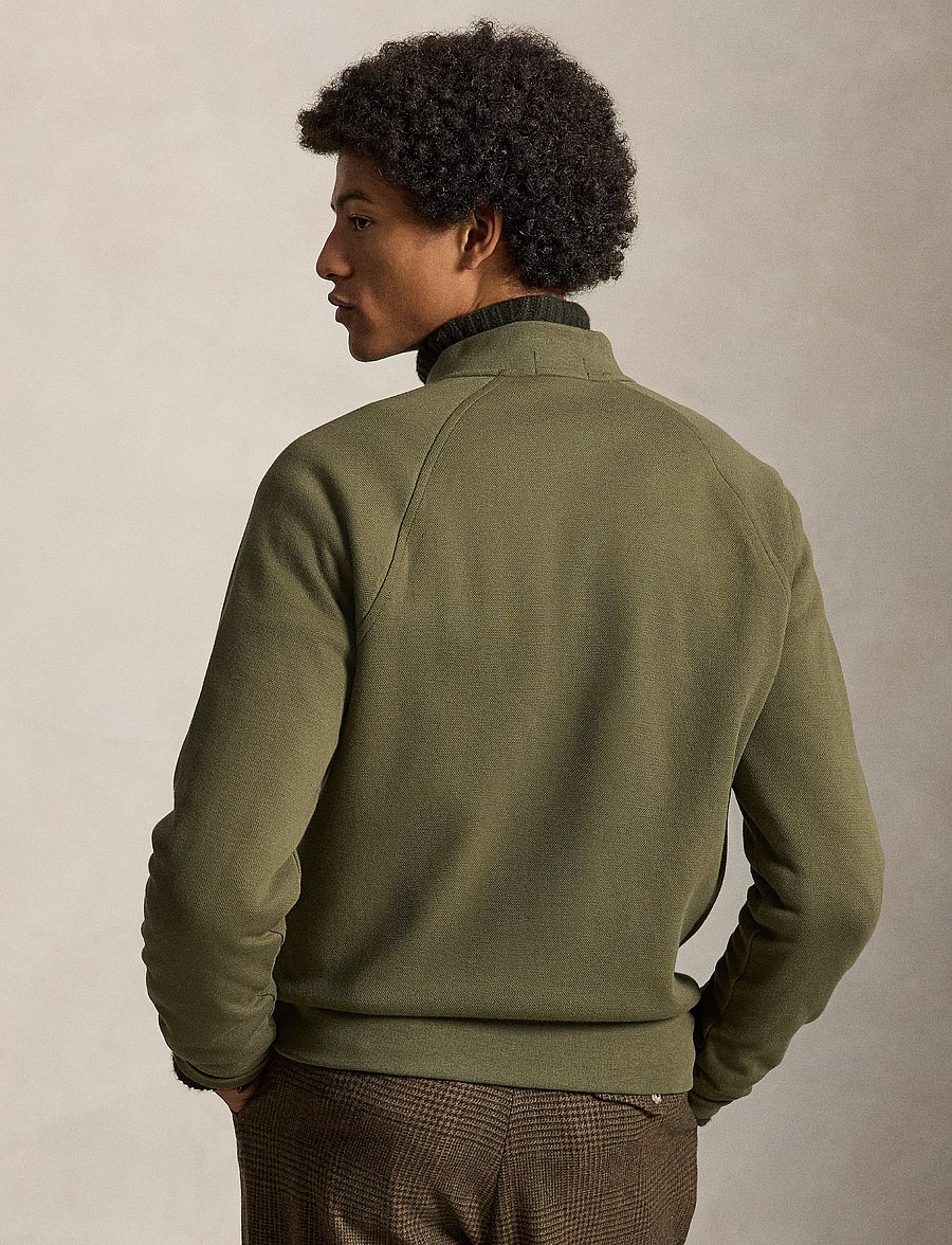 Polo Ralph Lauren - Hybrid Baseball Jacket - hybridjakker - canopy olive - 4