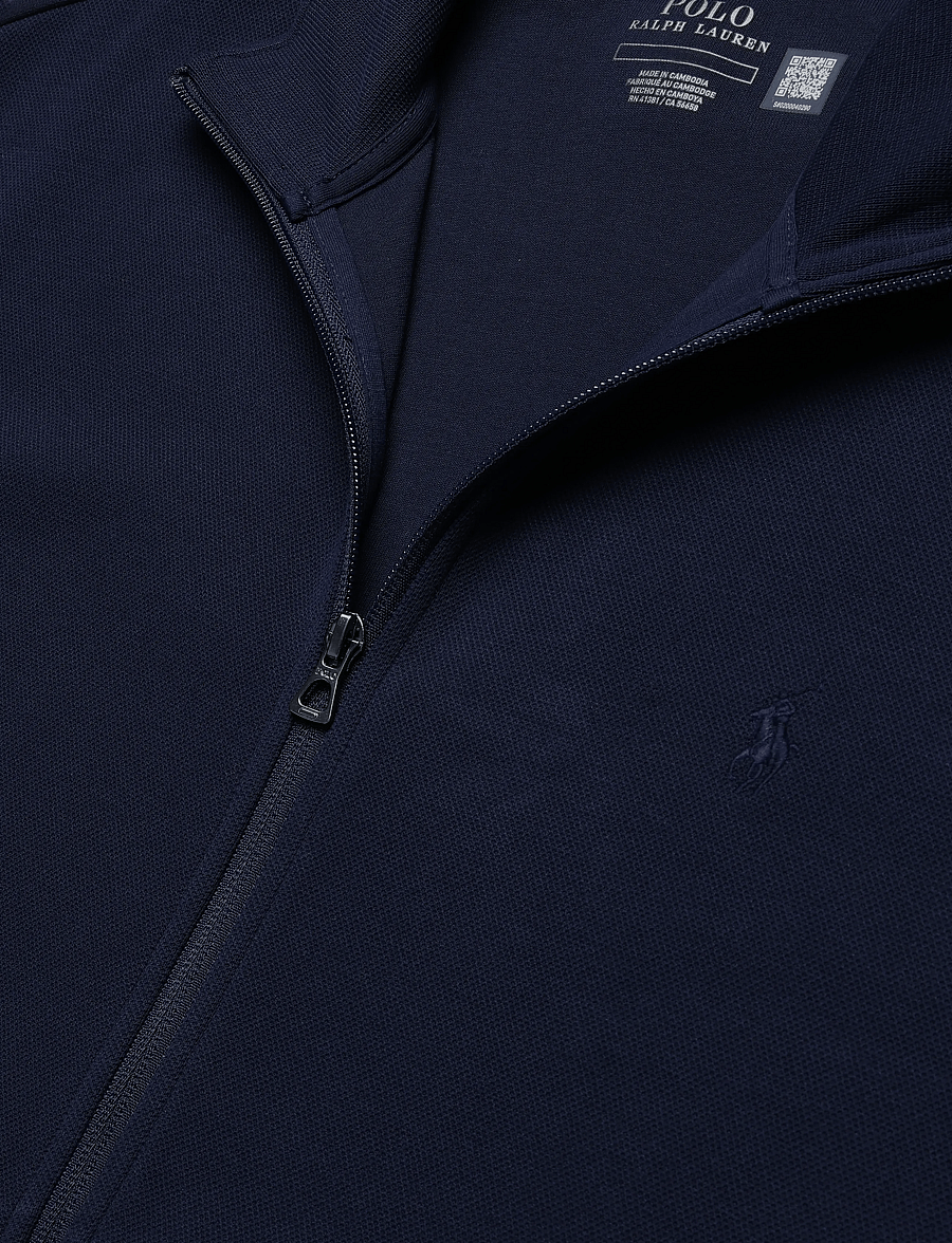 Polo Ralph Lauren - LT WT MESH FACE DKT-KNT-SWEATSHIRT - dressipluusid - newport navy - 3
