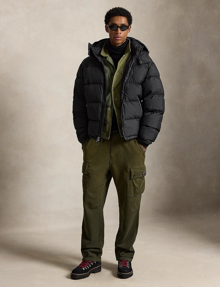 Polo Ralph Lauren - Loopback Fleece Cargo Pant - cargohose - company olive - 0