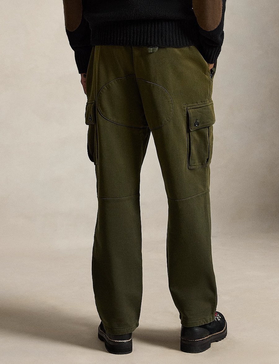 Polo Ralph Lauren - Loopback Fleece Cargo Pant - cargohose - company olive - 2