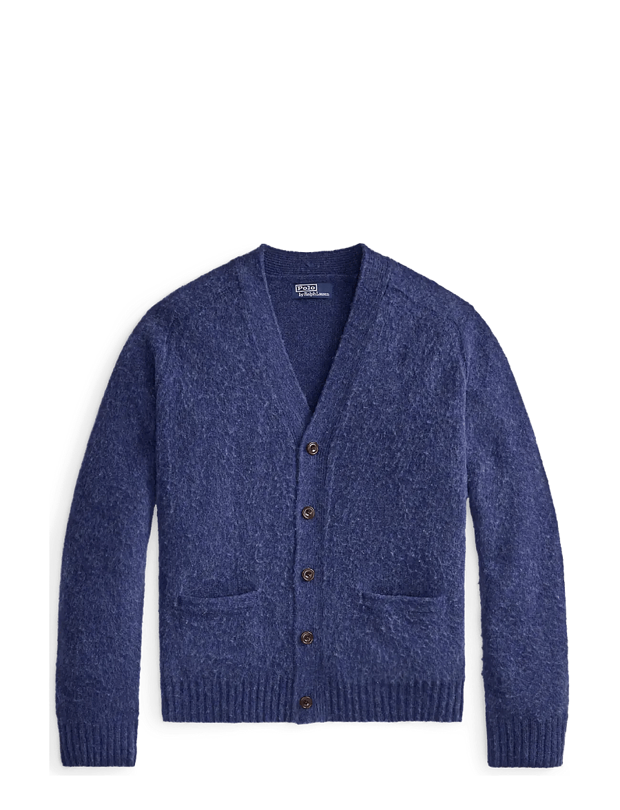 Polo Ralph Lauren - 2/10 WOOL/CASH RWS-SWEATER-CARDIGAN - cardigans - basalt navy hthr - 1