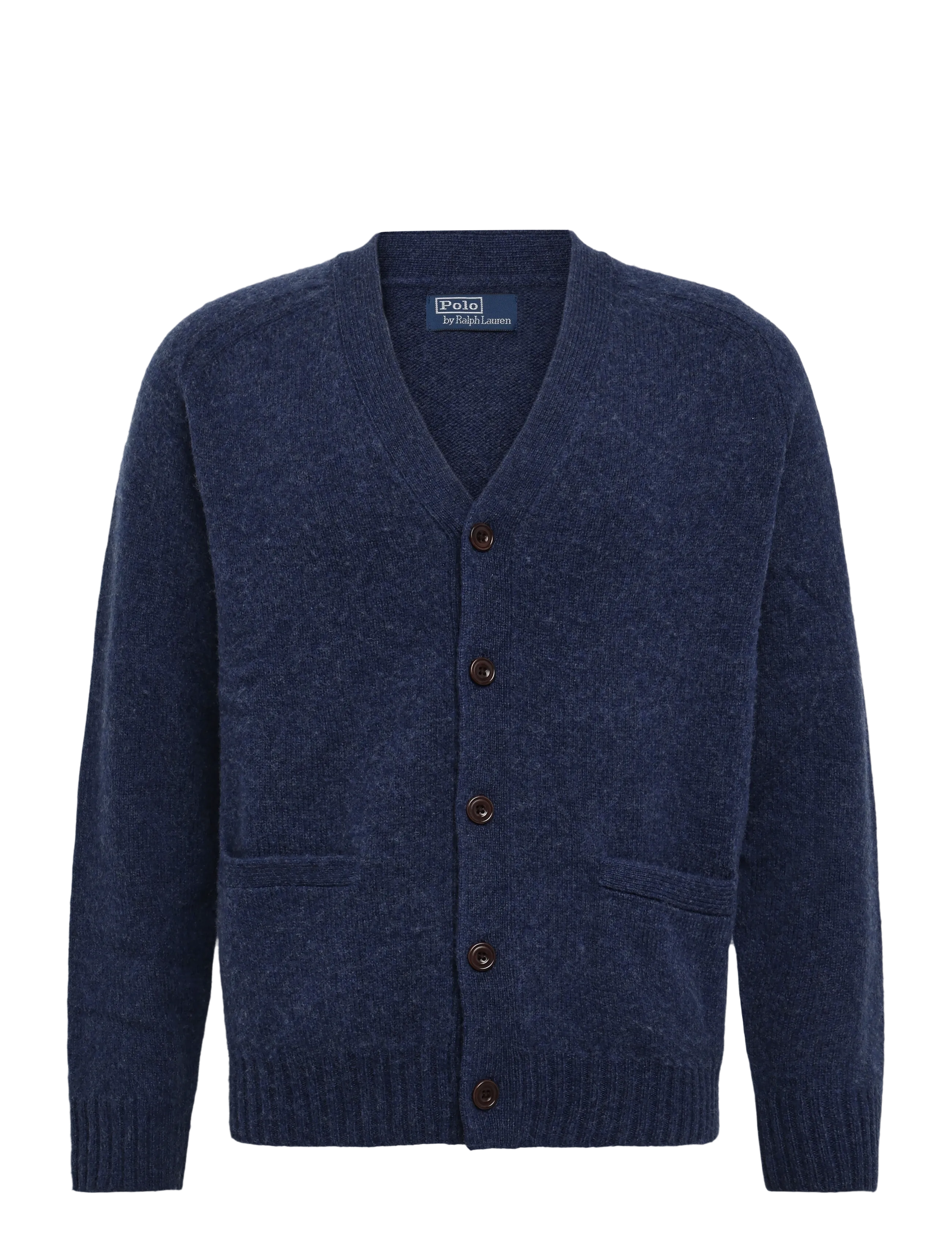 Polo Ralph Lauren 2/10 WOOL/CASH RWS-SWEATER-CARDIGAN - Clothing - BASALT NAVY HTHR / navy